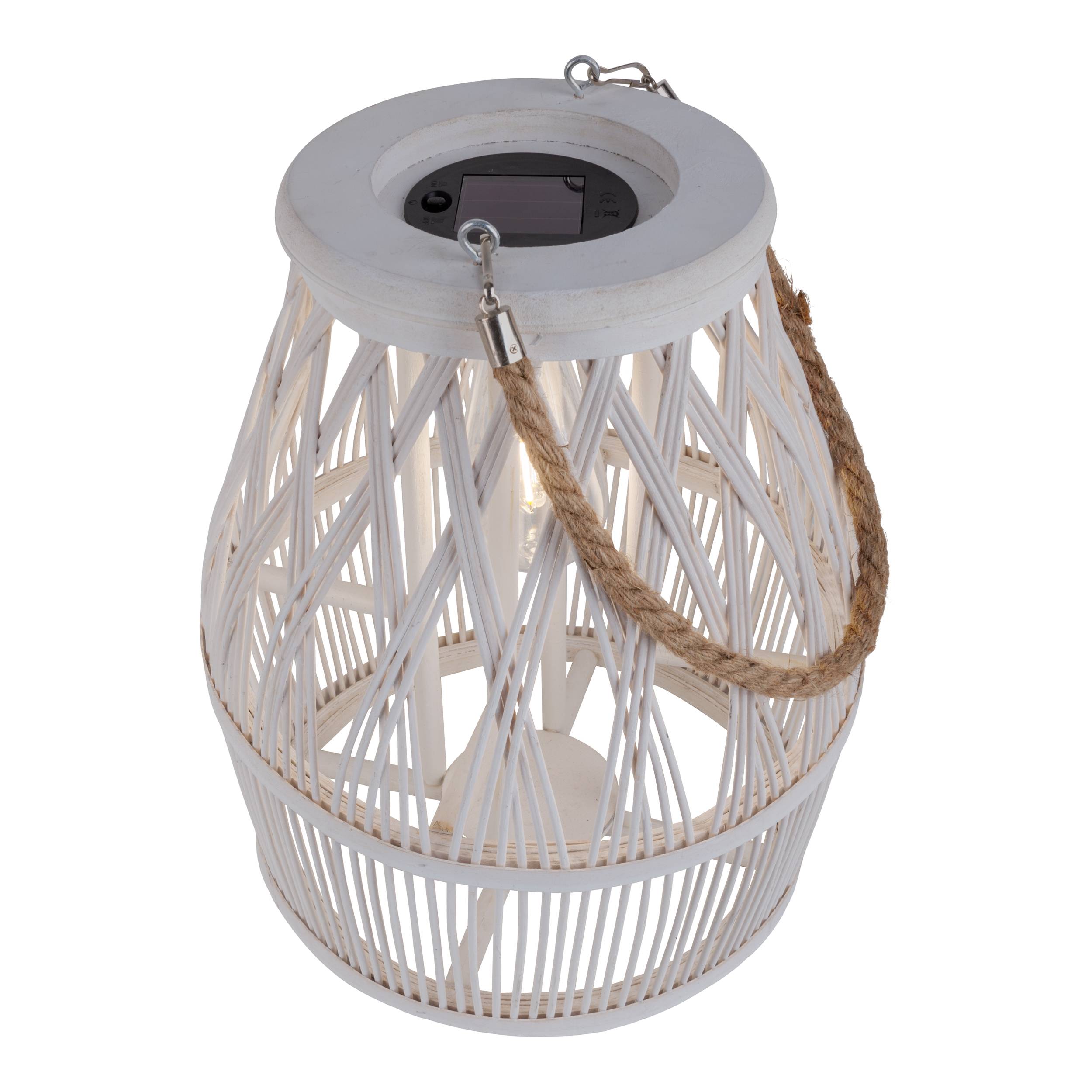 Solar-Dekoleuchte "KORBINIAN" weiß