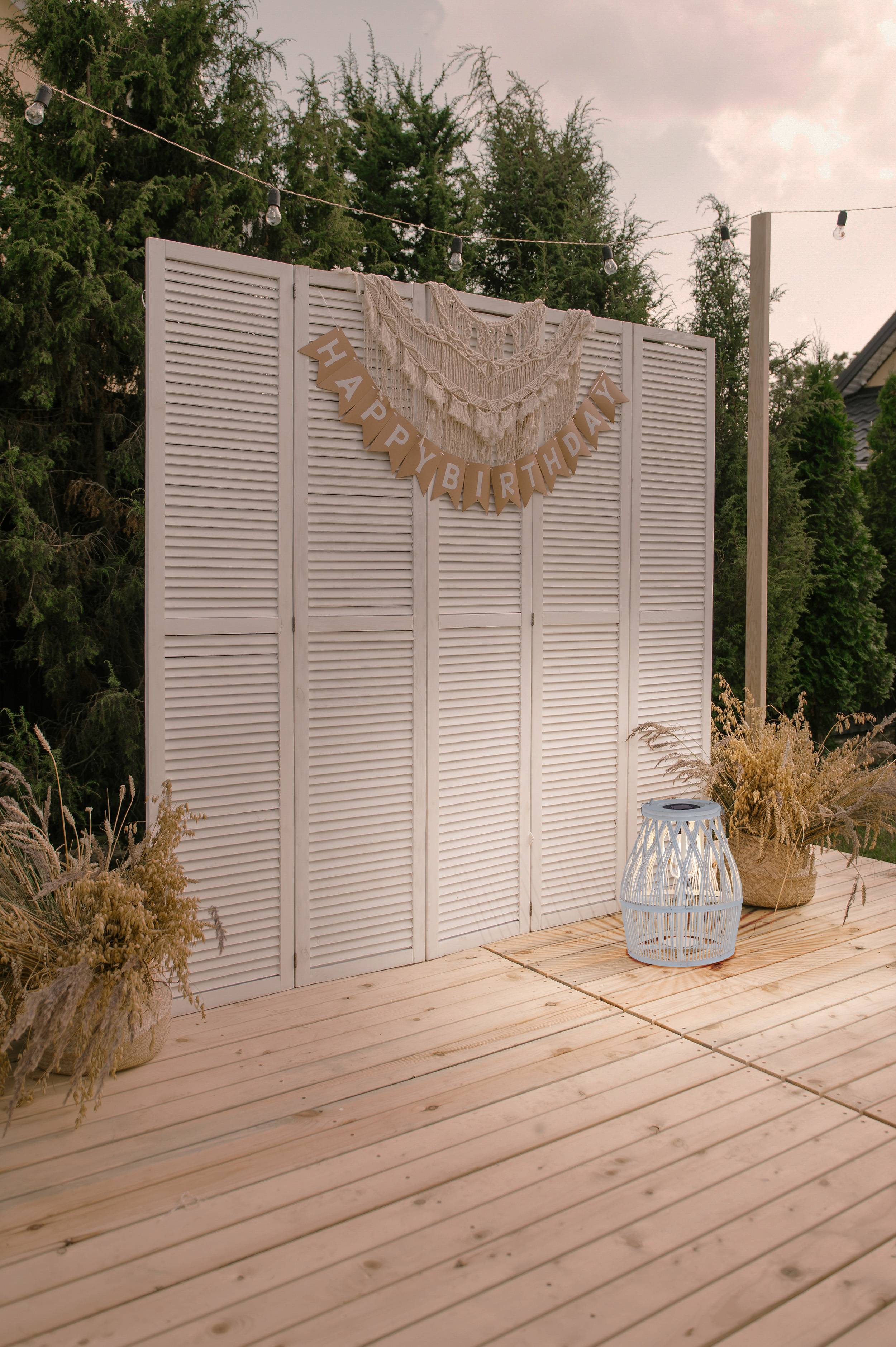 Solar-Dekoleuchte "KORBINIAN" weiß