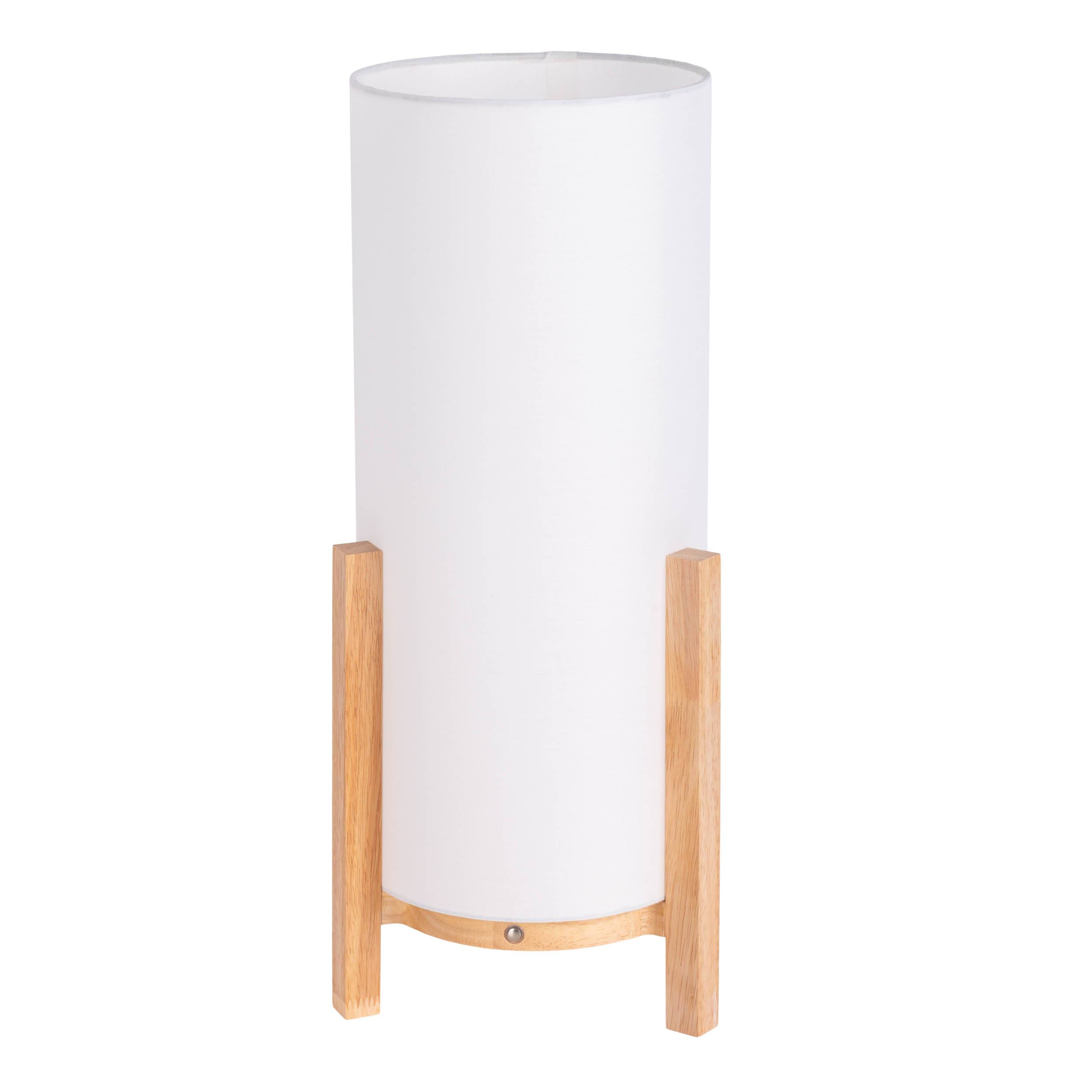 Akkutischleuchte "MADITA" H: ca. 48 cm weiß