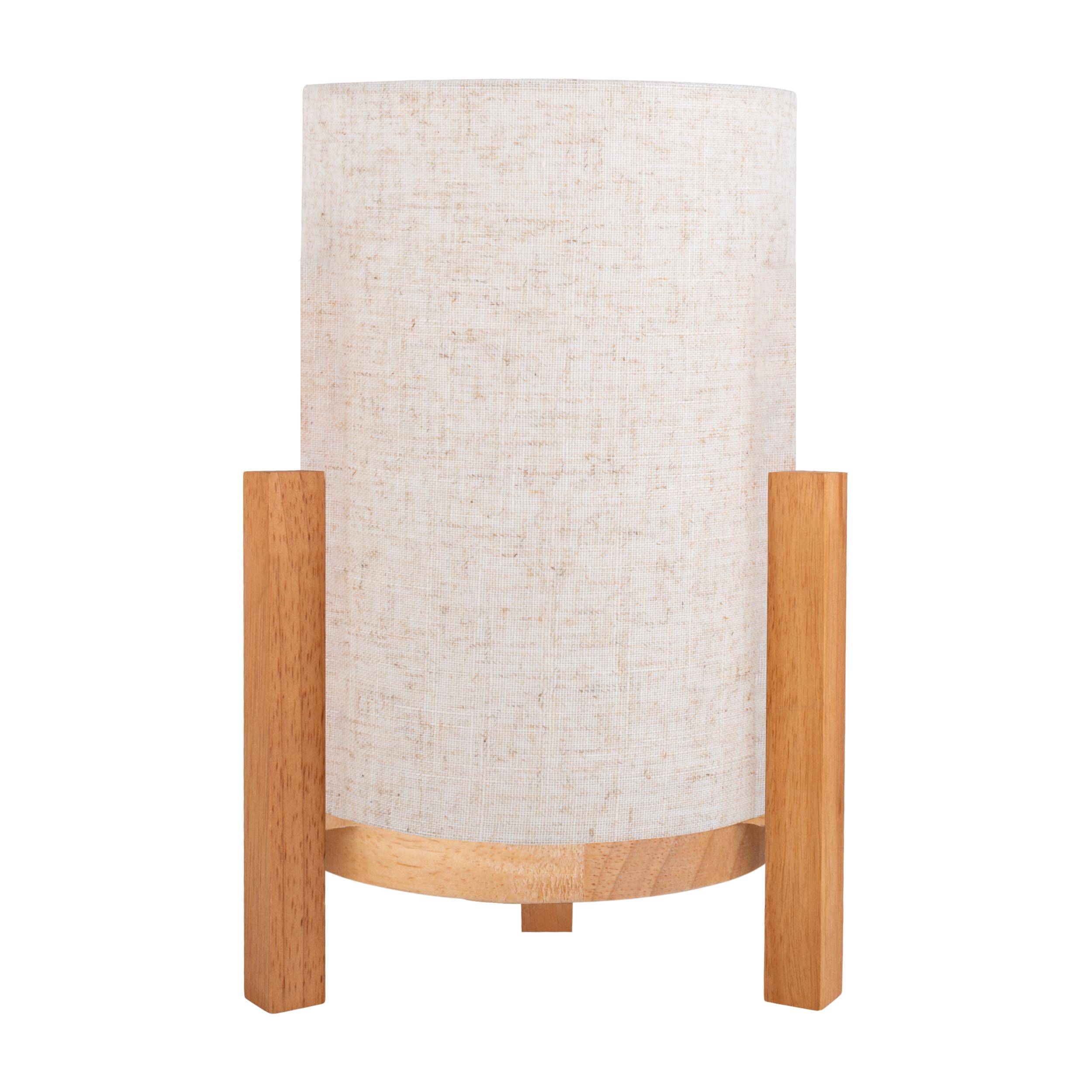 Akkutischleuchte "MADITA" H: ca. 32 cm natur