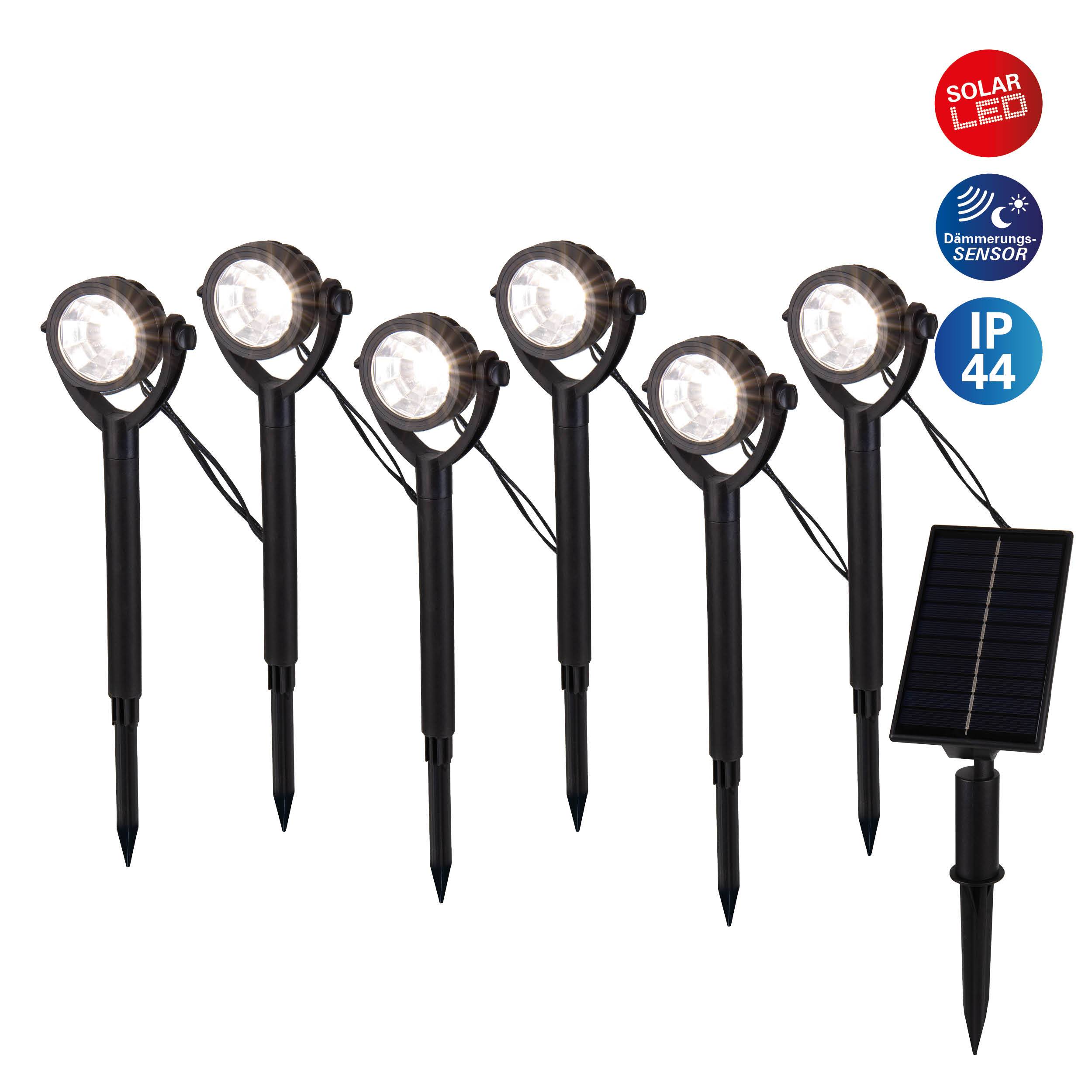 Solar- / Erdspieß 6er Set "NOMI"