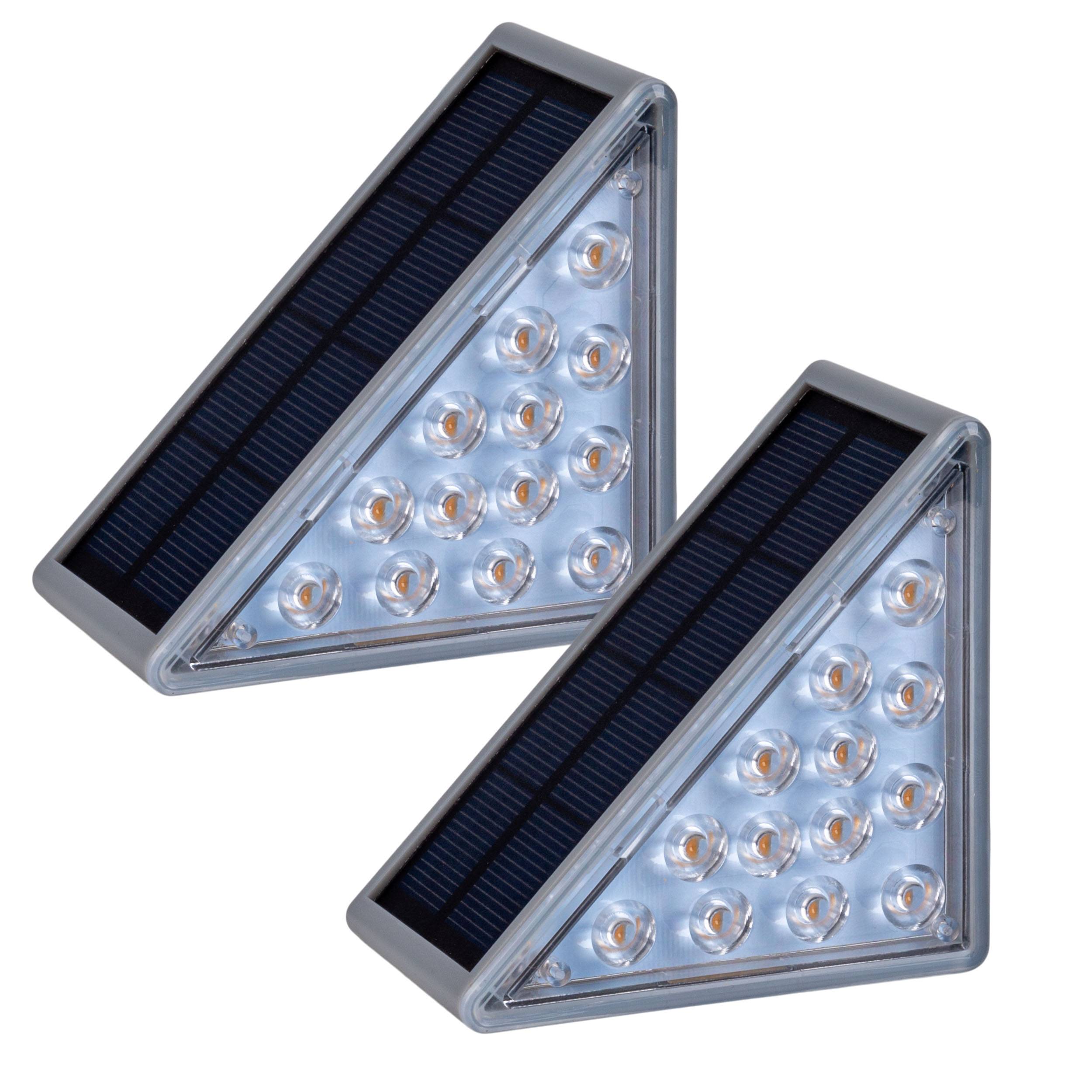 Solar-Treppen-Leuchte 2er Set "SCALA"