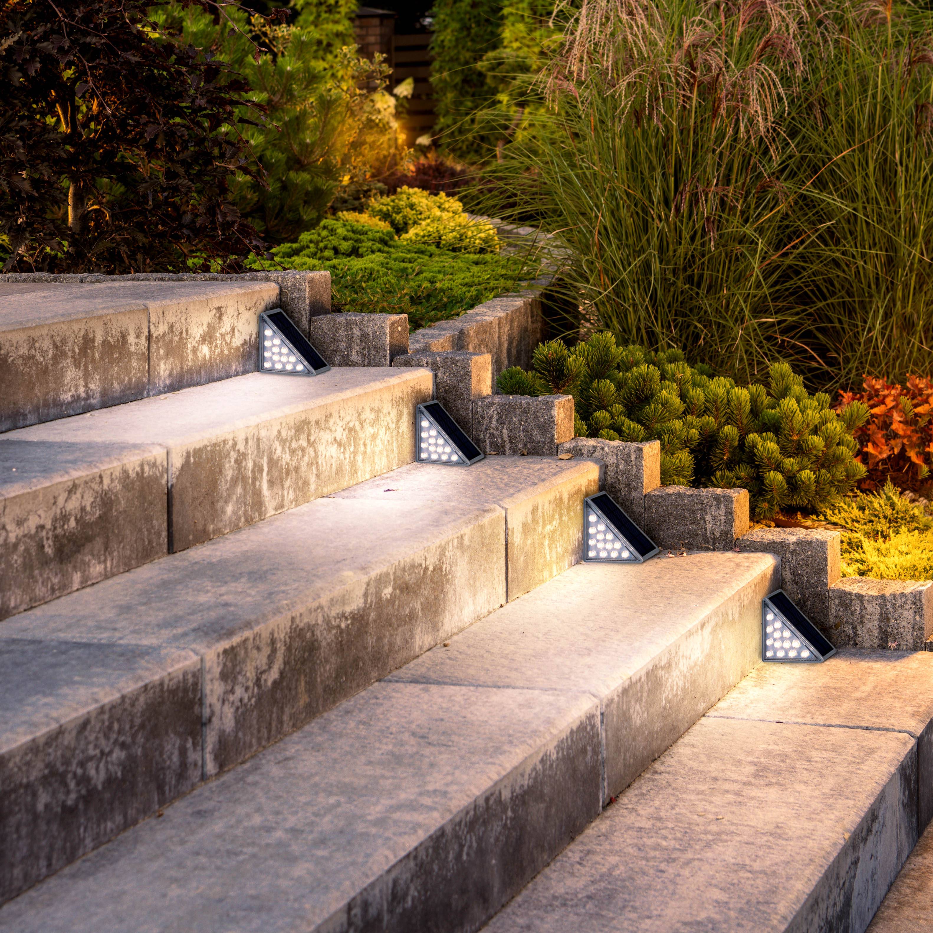 Solar-Treppen-Leuchte 2er Set "SCALA"