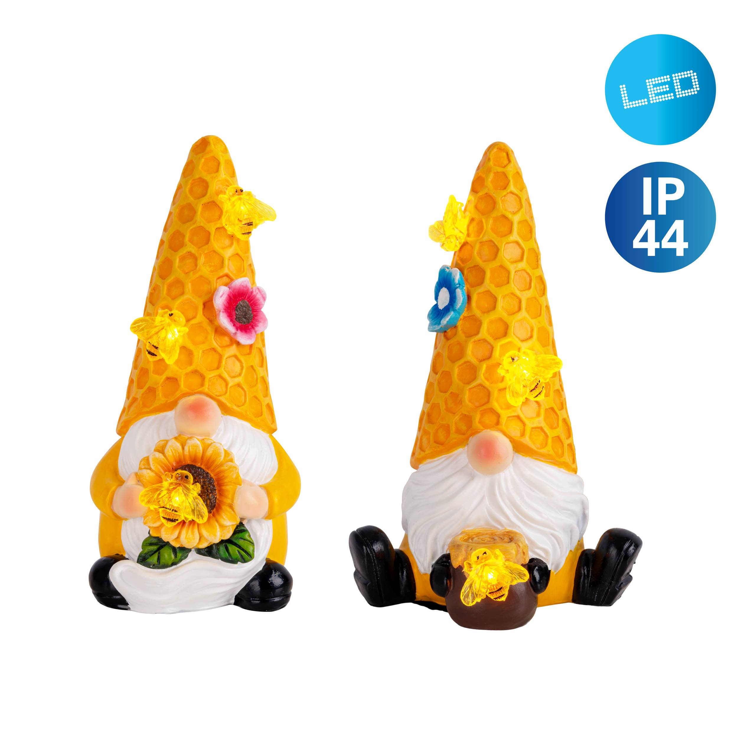 2er-Set Deko/Solarleuchte "ABBY"