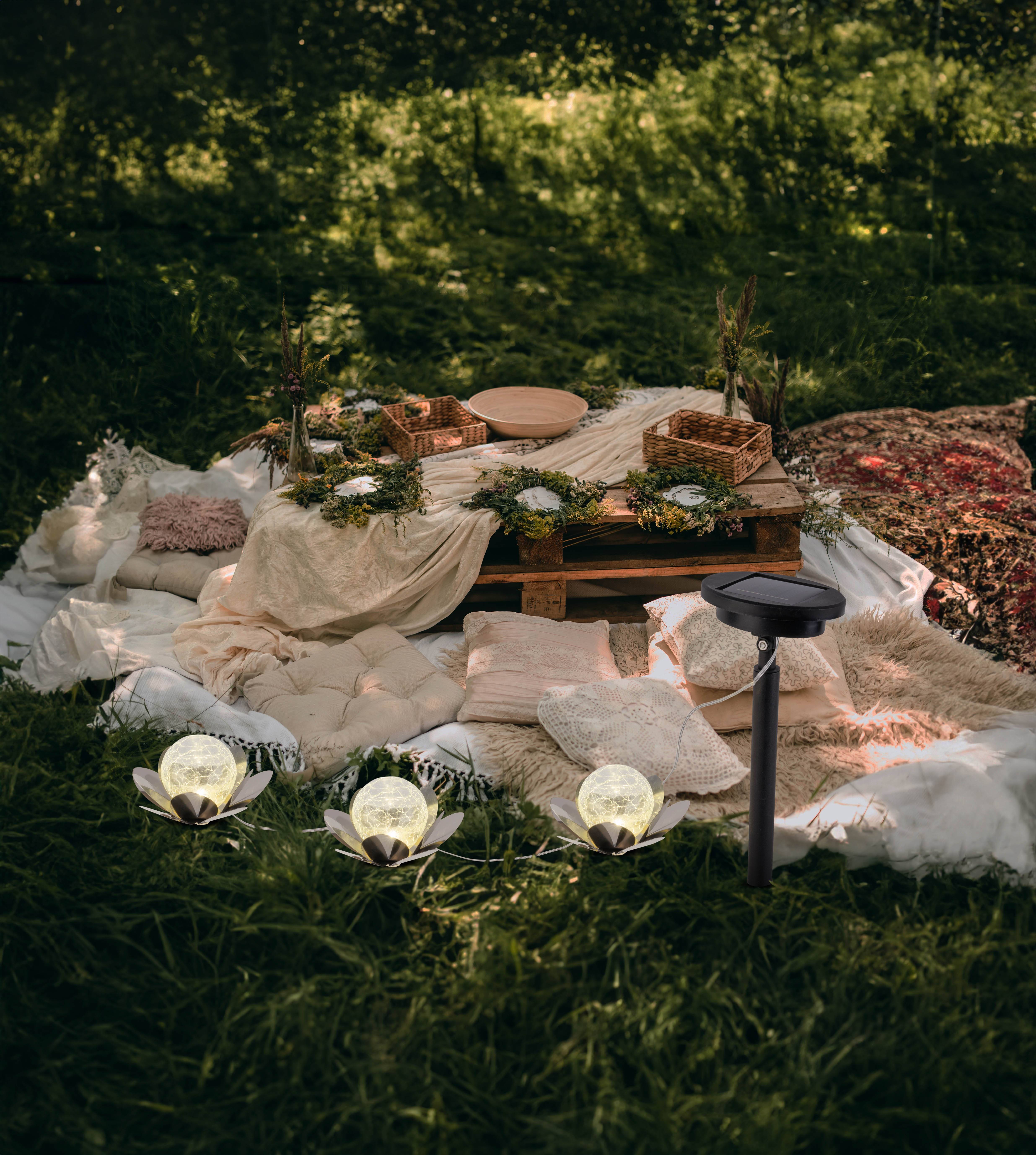 Solar- /Dekoerdspieß 3er Set "LULE"