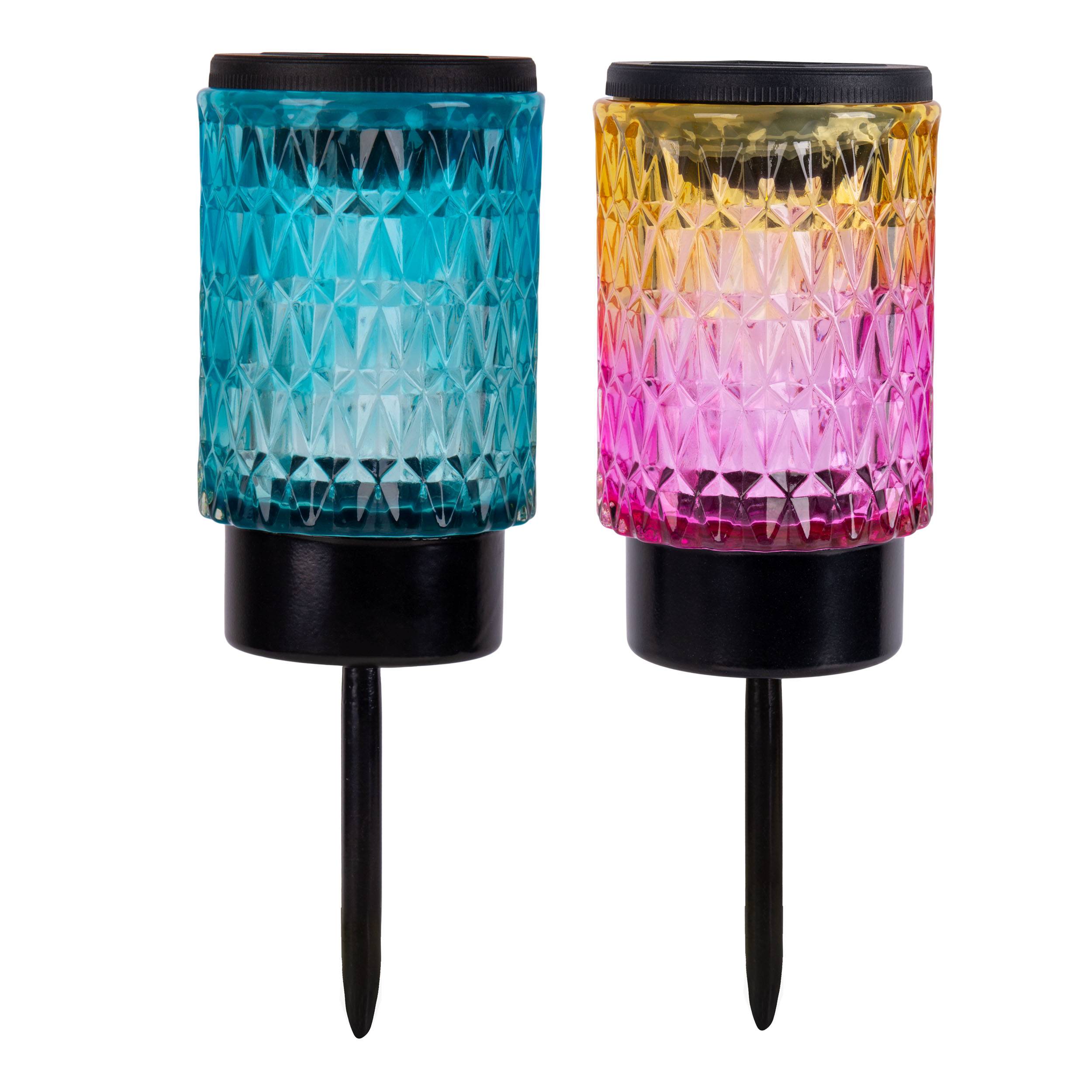 2er-Set Solar-/Dekoerdspieß "MILA"