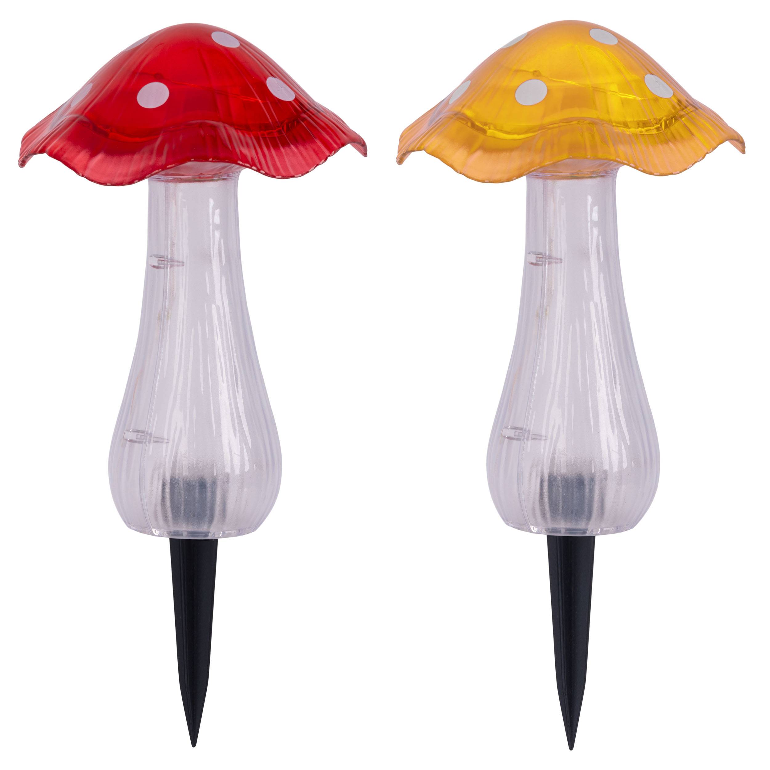 2er-Set Solar-/Dekoerdspieß "MANTAR"