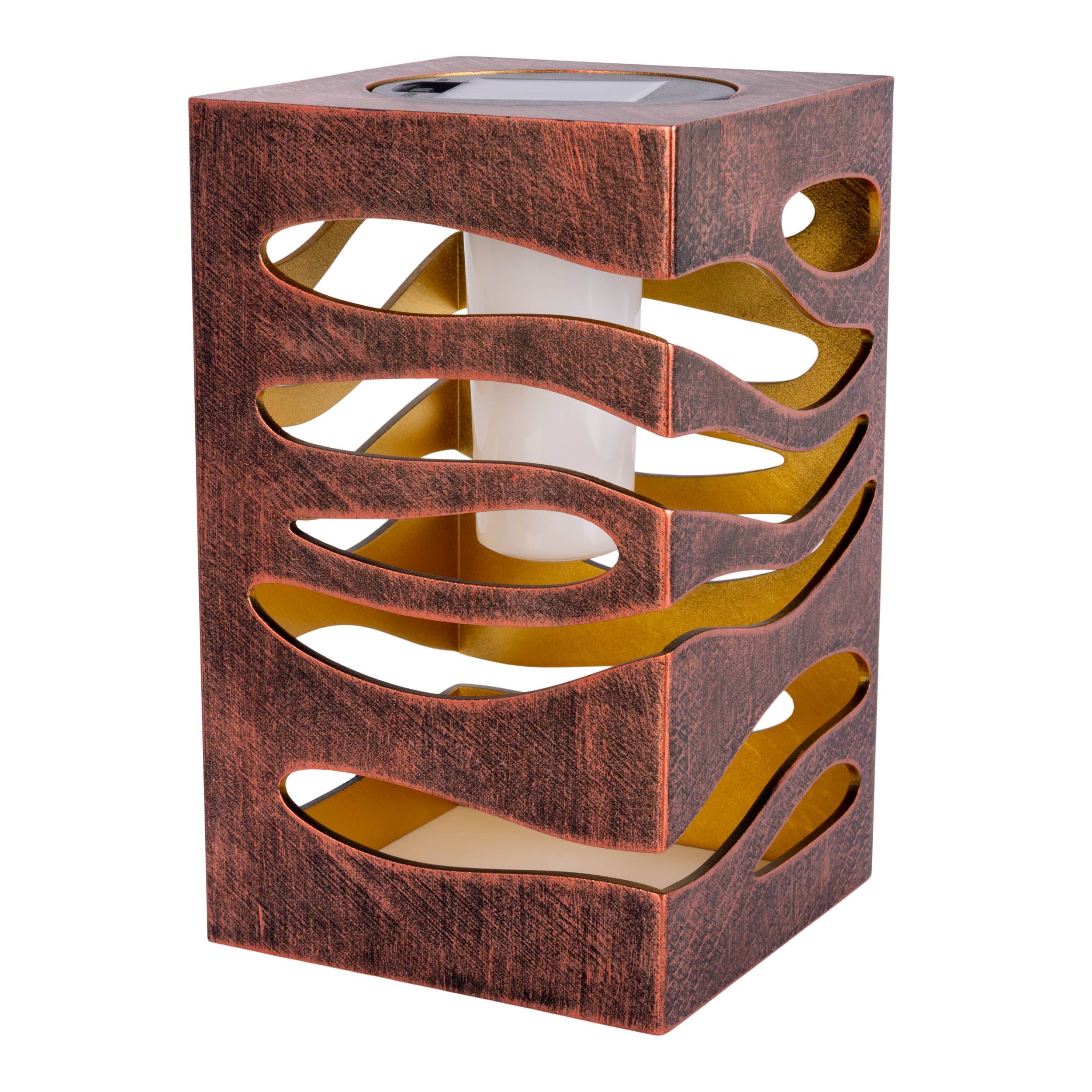 LED Deko/Solarleuchte "HILDA" gold