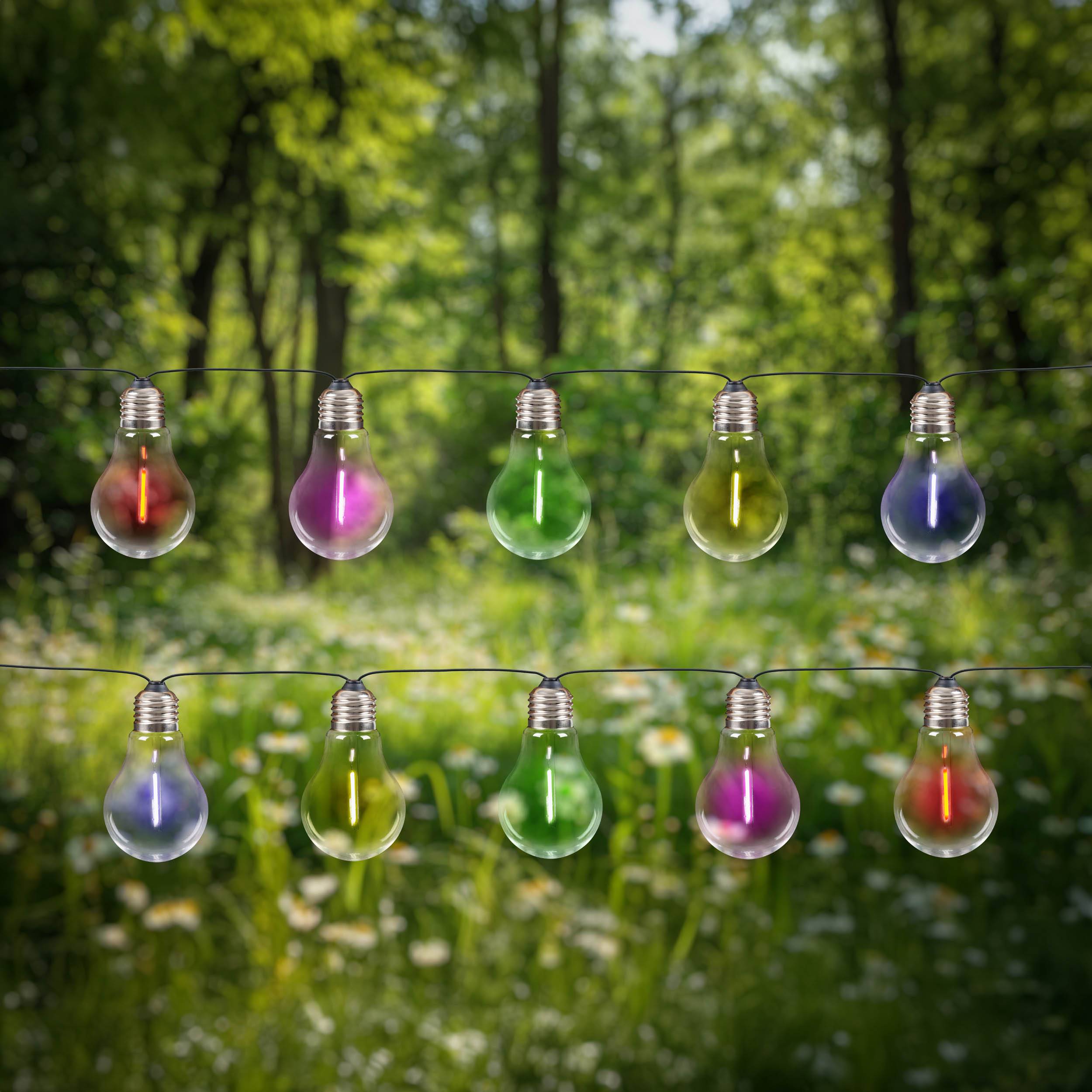 10er-LED Solar-/Außen-/Lichterkette "LINDA"