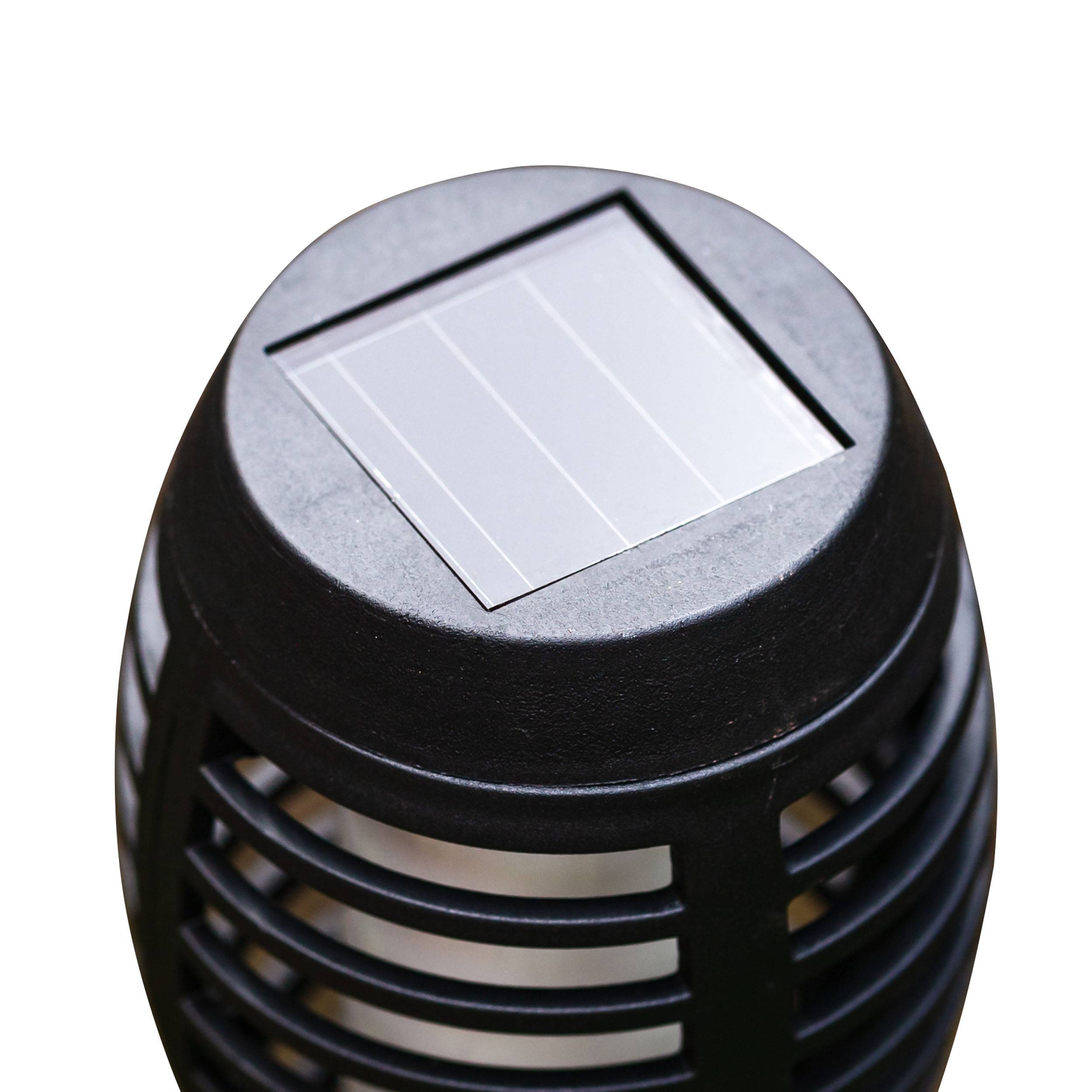 5er-Set LED Solar-Erdspieß Fackeln "FANILO"