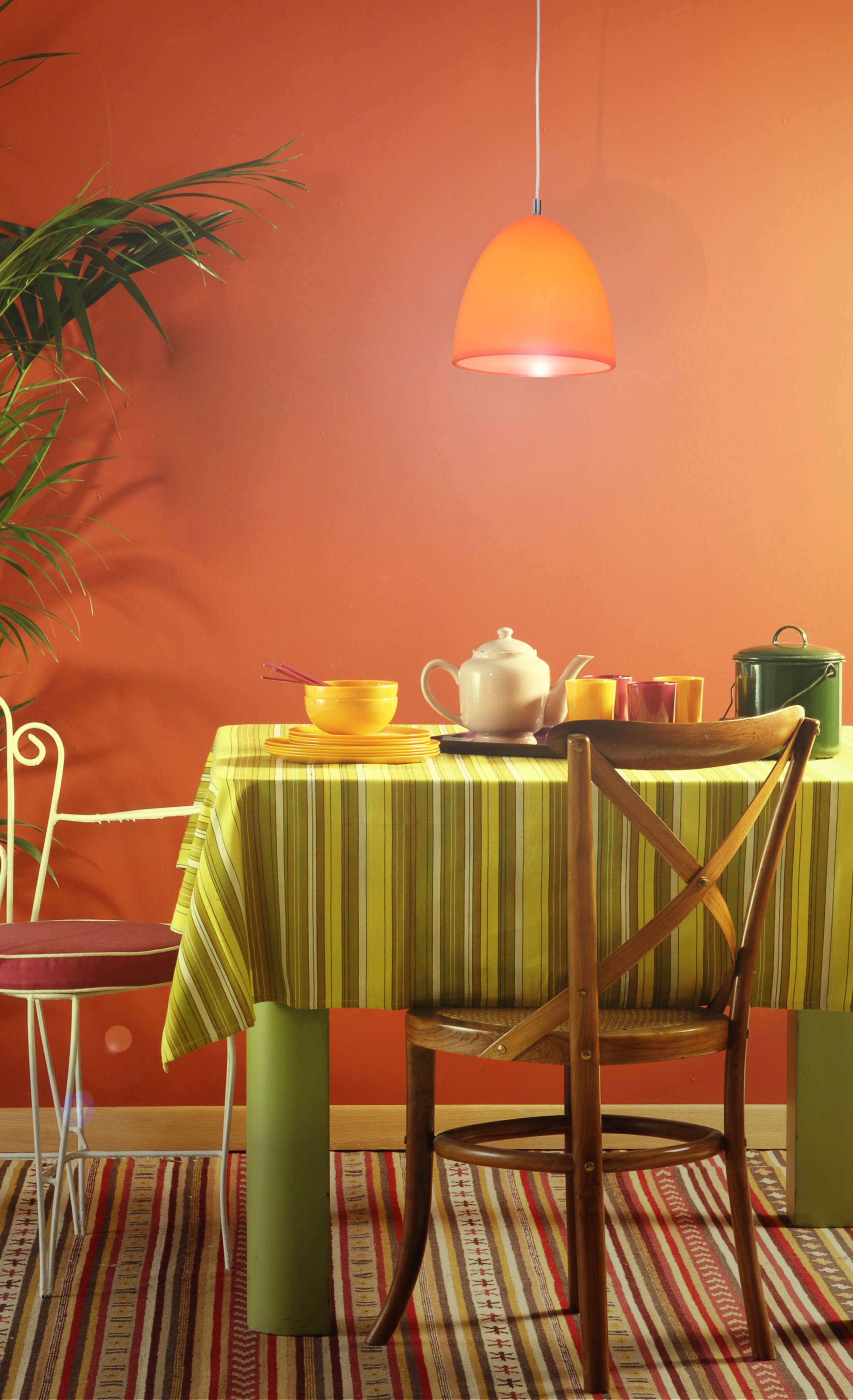 Silikon Pendelleuchte "CATINUS" d:25cm