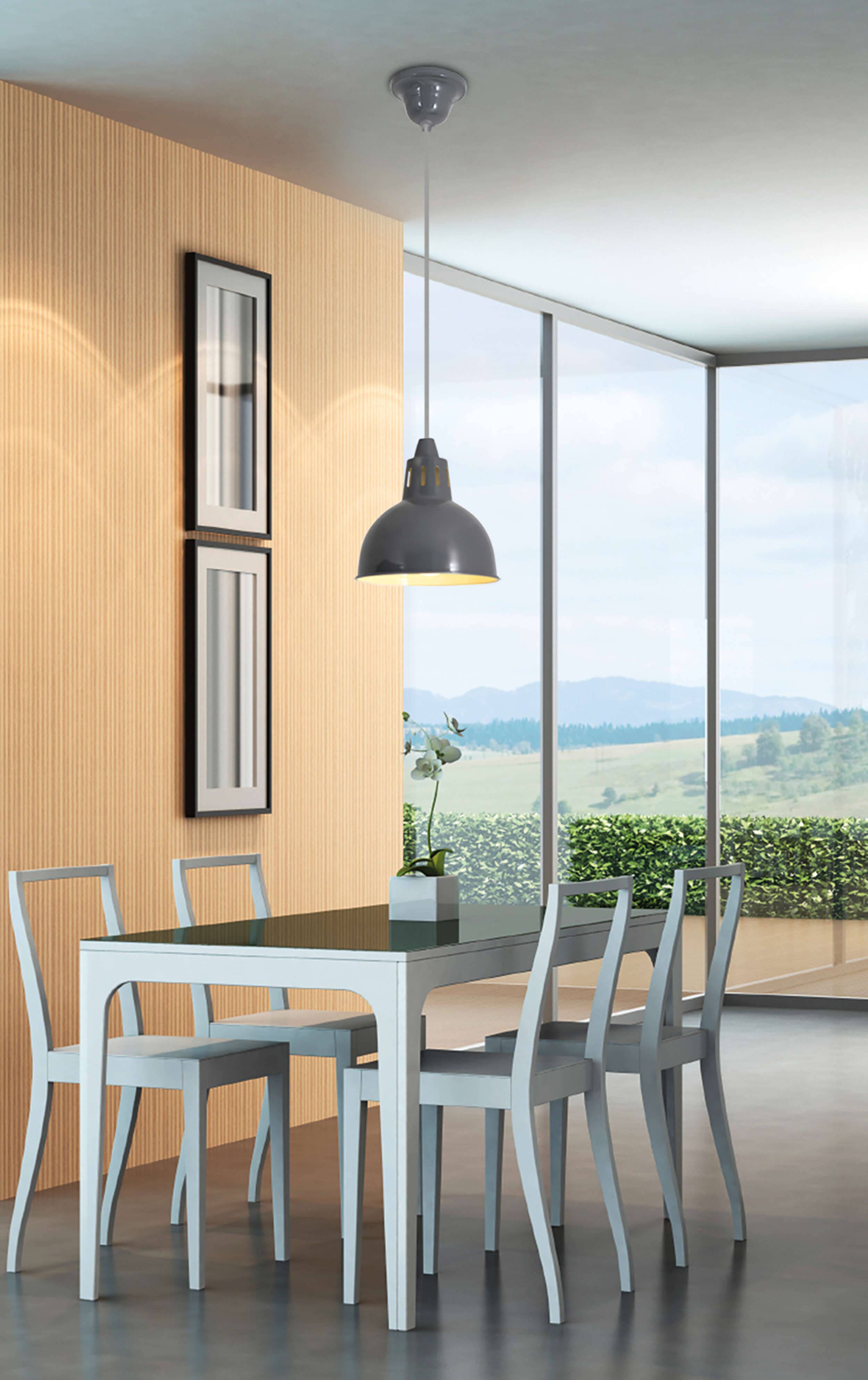 Metall-Pendelleuchte "Desira"