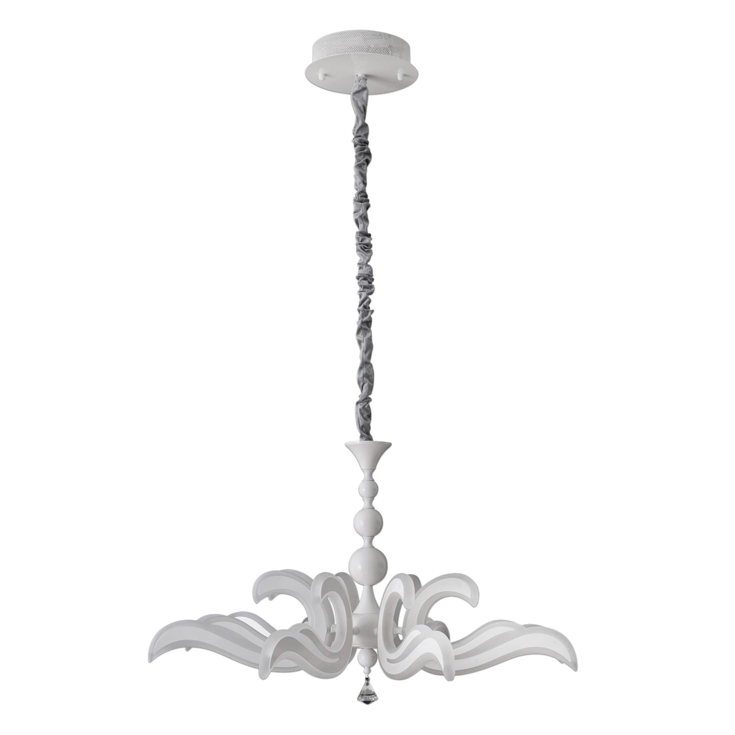 LED-Krone weiß Ø: 66cm "LUDWIG"