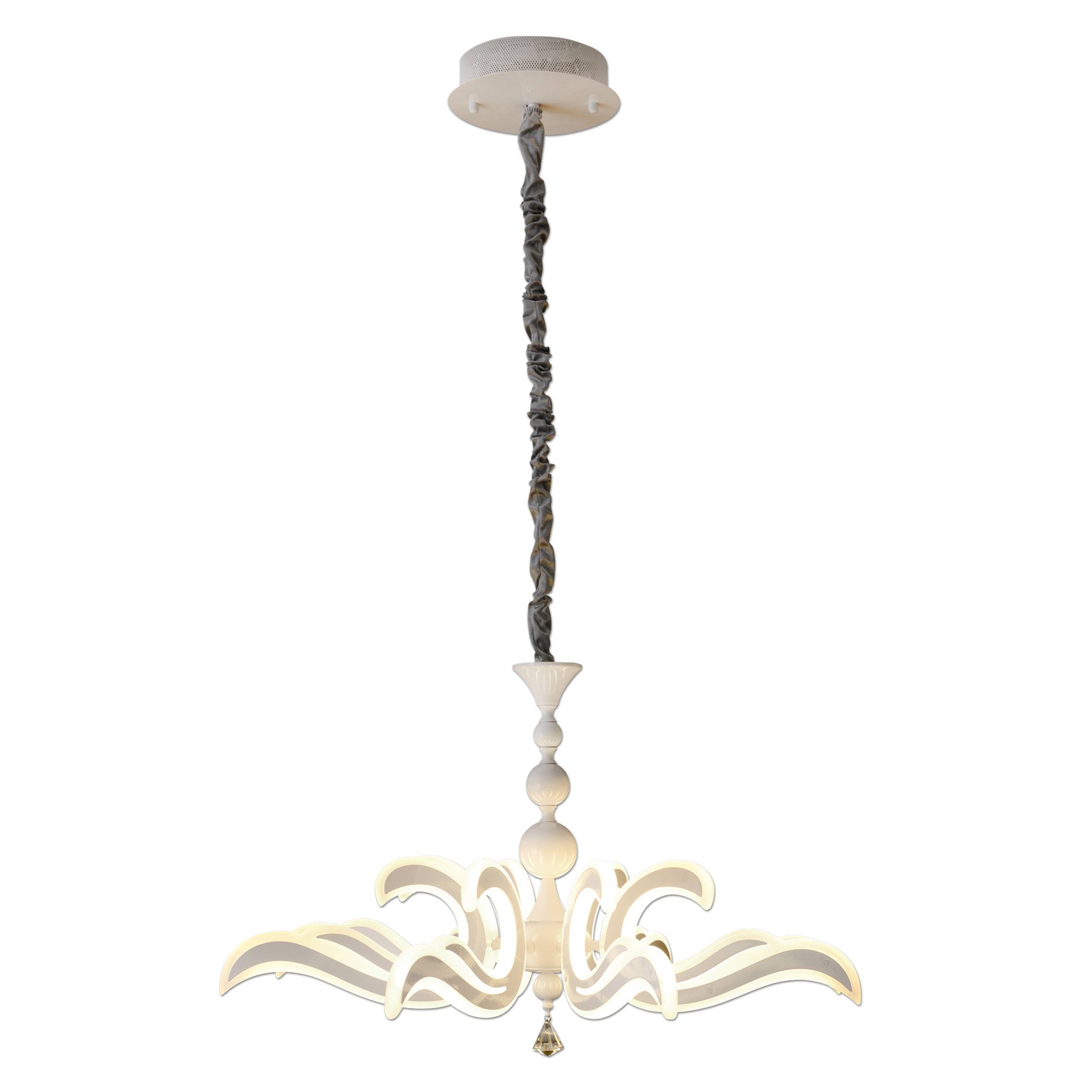 LED-Krone weiß Ø: 66cm "LUDWIG"