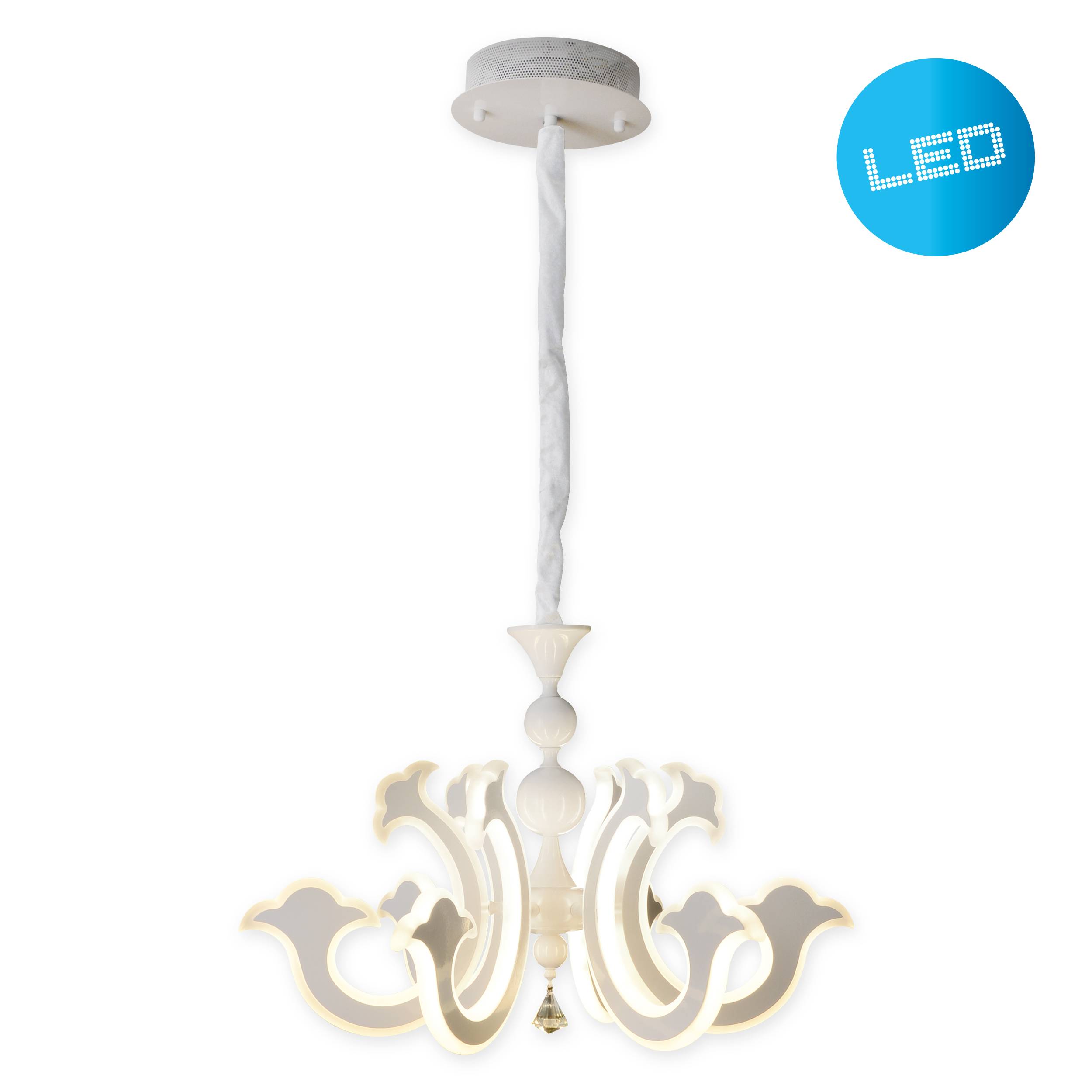 LED-Krone weiß d: 66cm "LUDWIG"