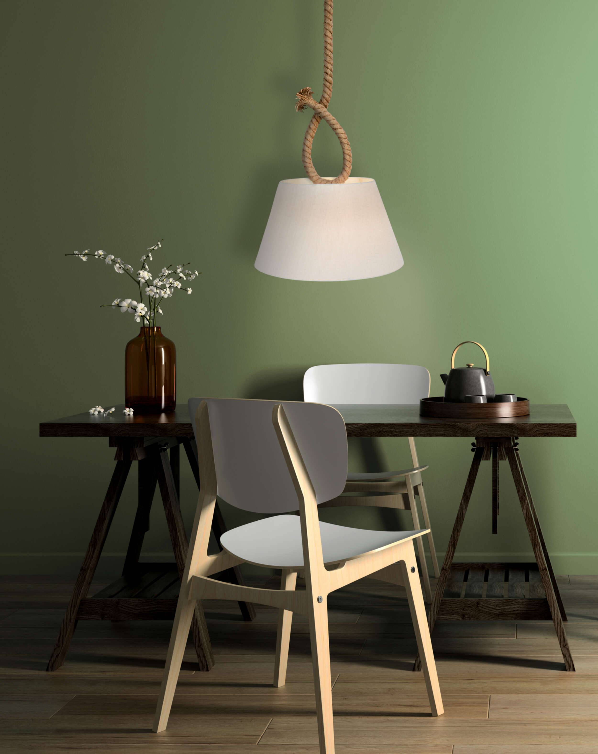 Pendelleuchte "ROPE" natur