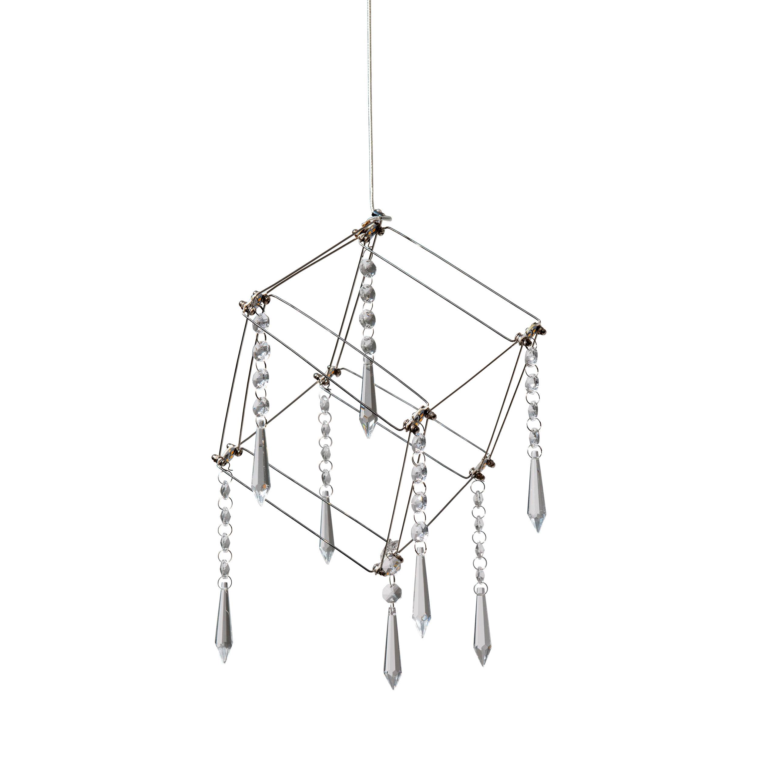 LED Pendelleuchte "ARANEUS" chrom