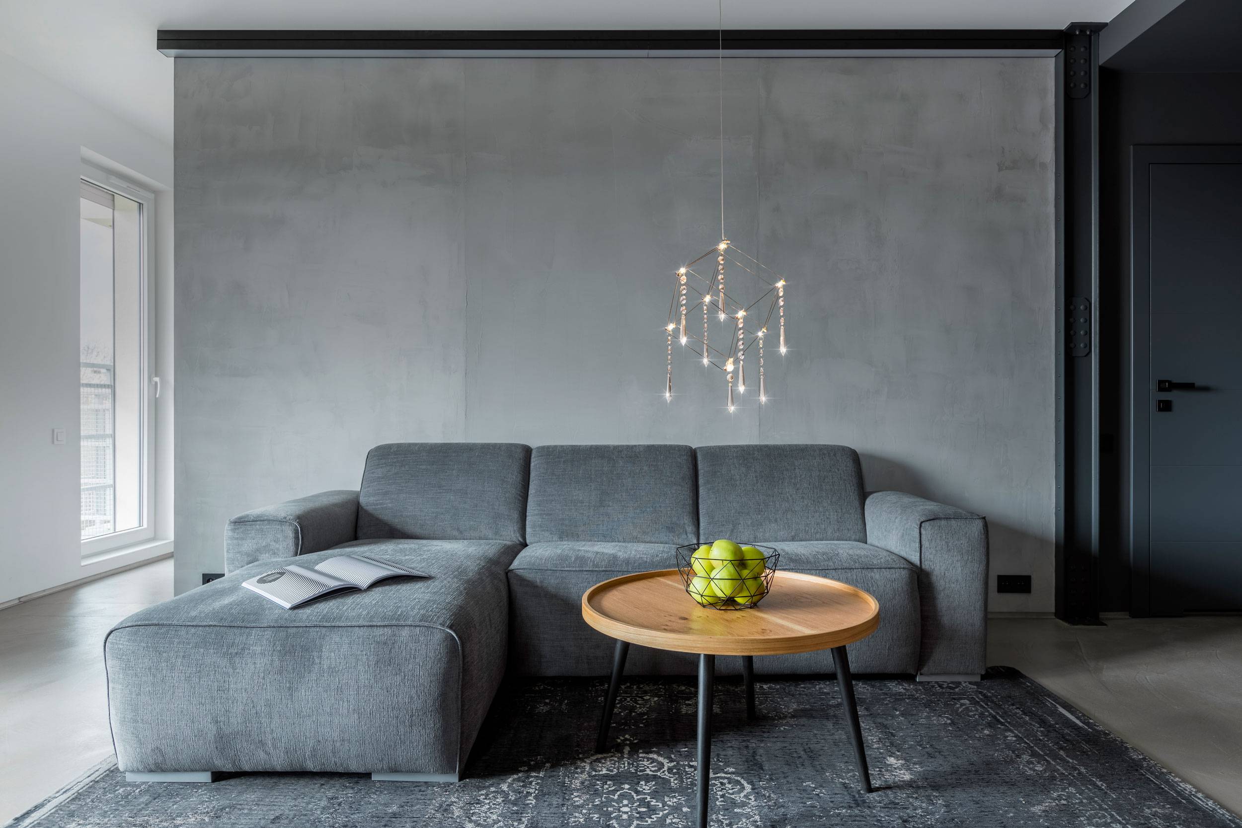 LED Pendelleuchte "ARANEUS" chrom