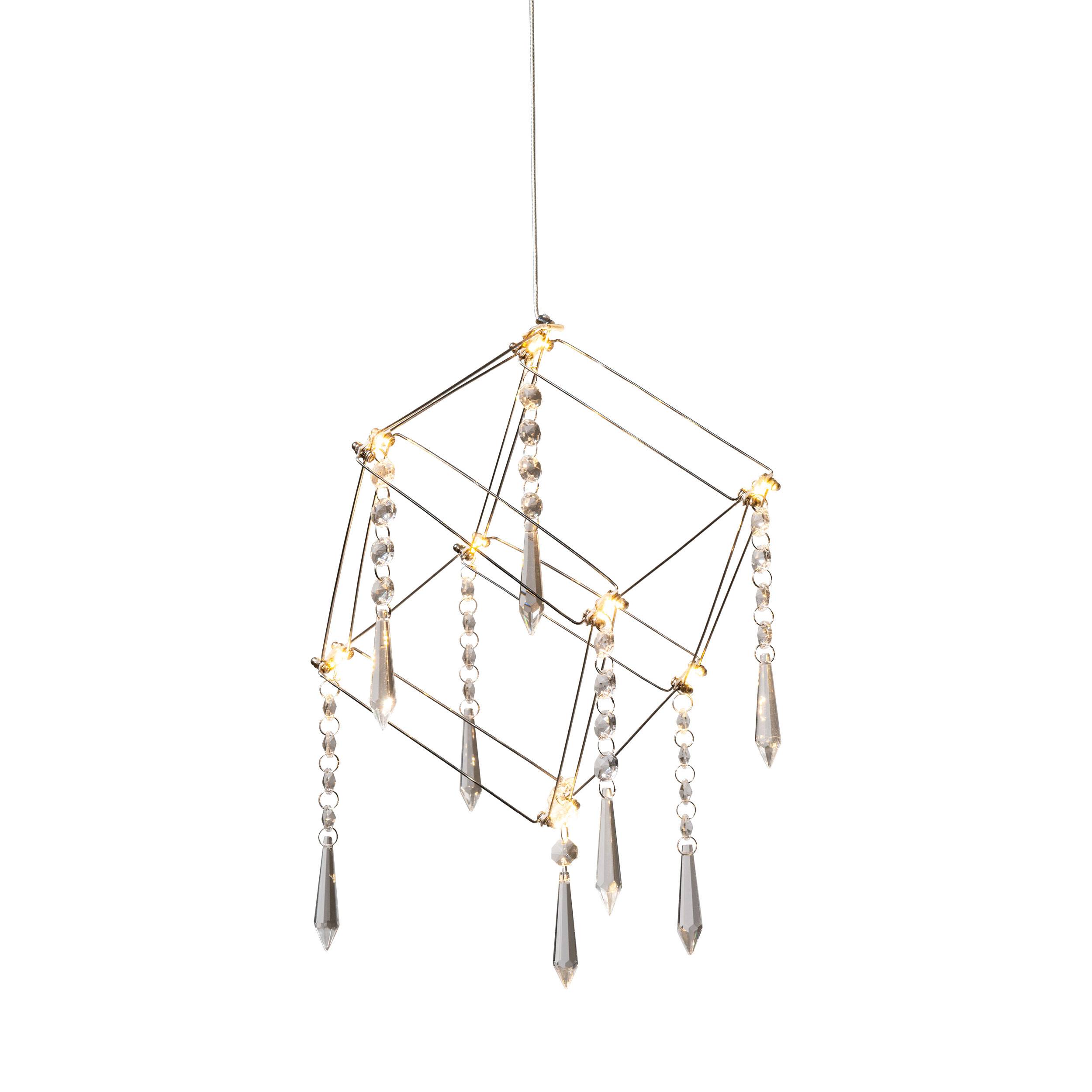 LED Pendelleuchte "ARANEUS" chrom