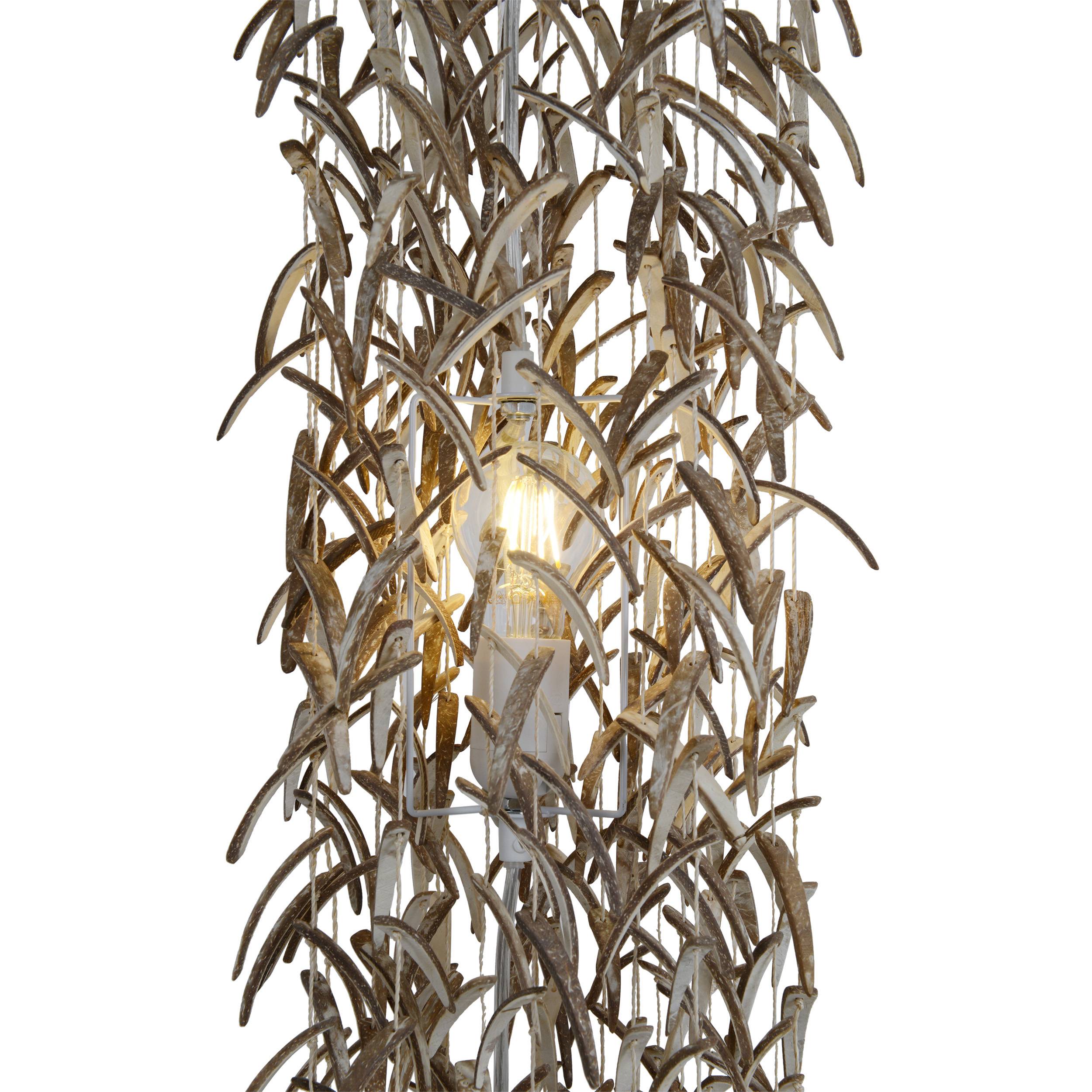 Pendelleuchte "KOKOS" h: 180cm