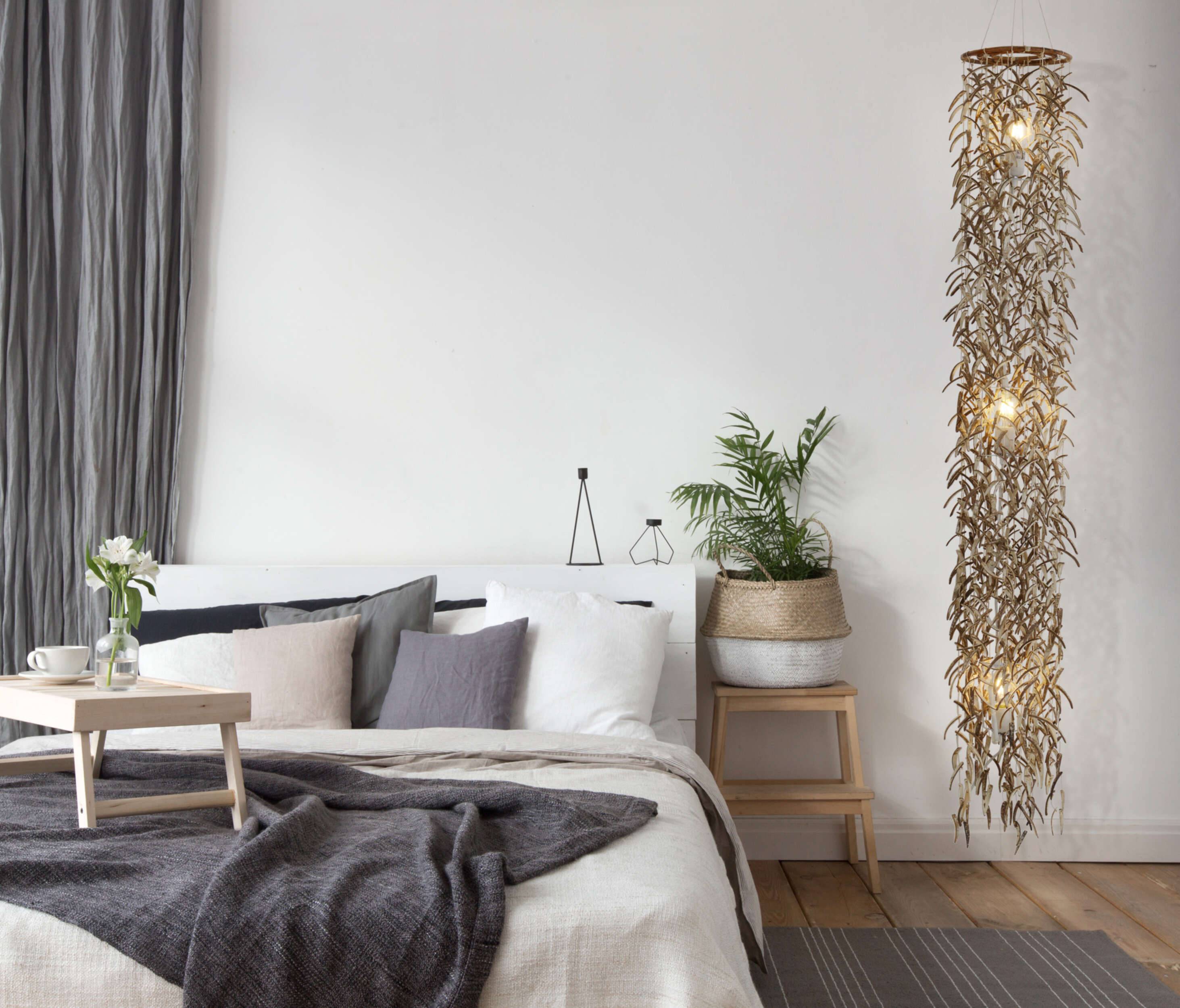 Pendelleuchte "KOKOS" h: 180cm