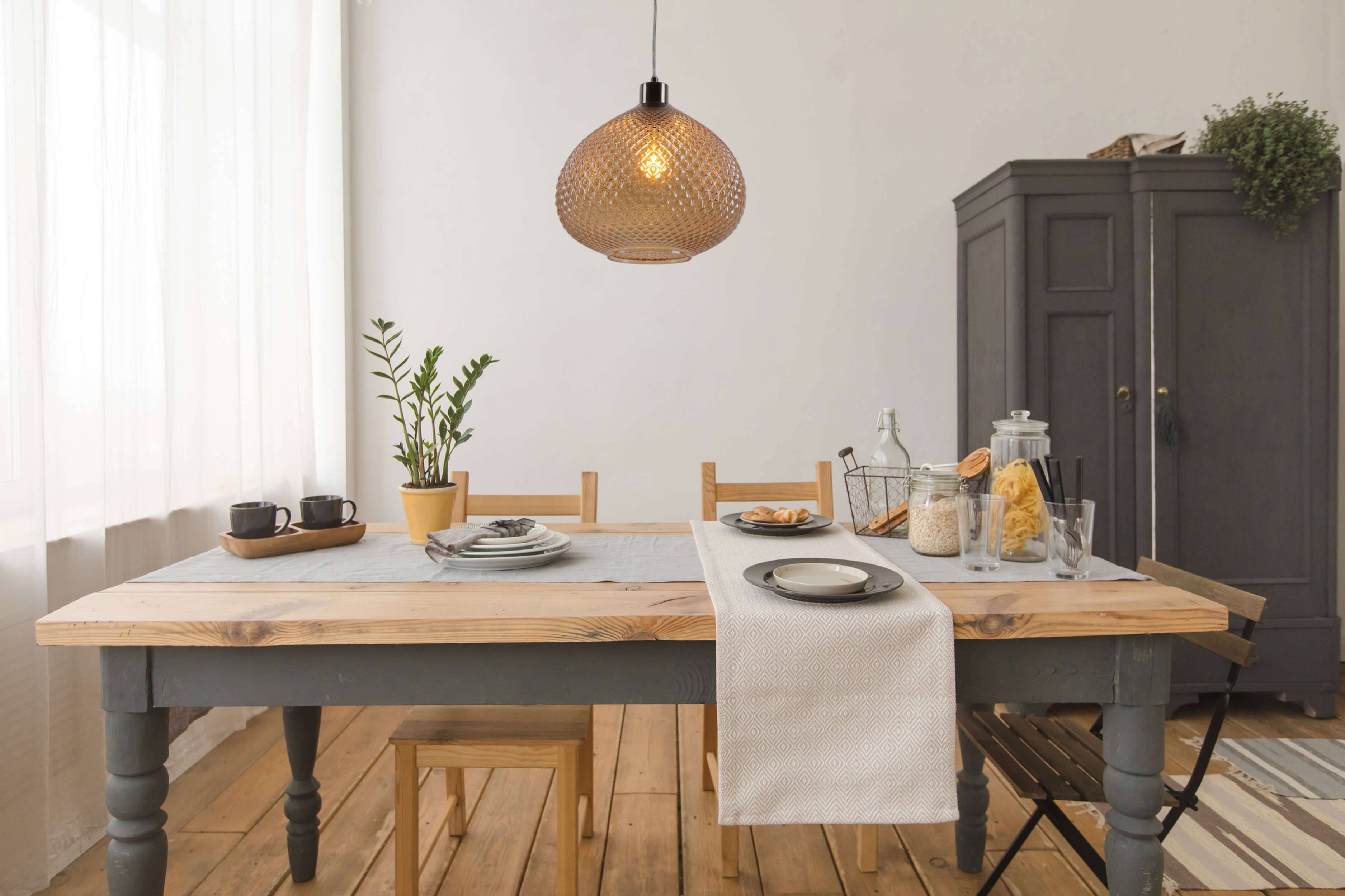 Glas-Pendelleuchte "SURRAT" d: 29cm