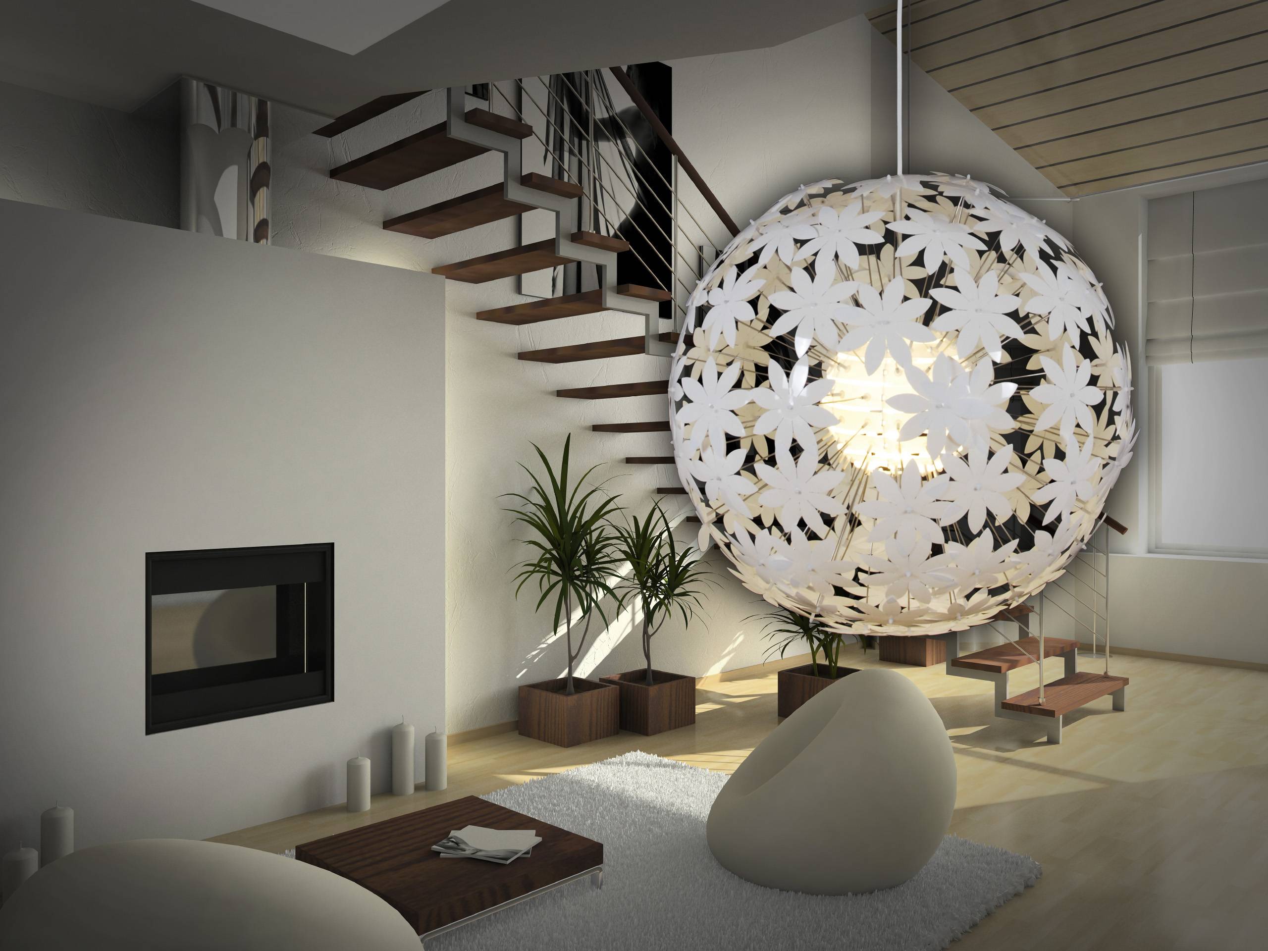 Pendelleuchte "FLOWERY MEADOW"