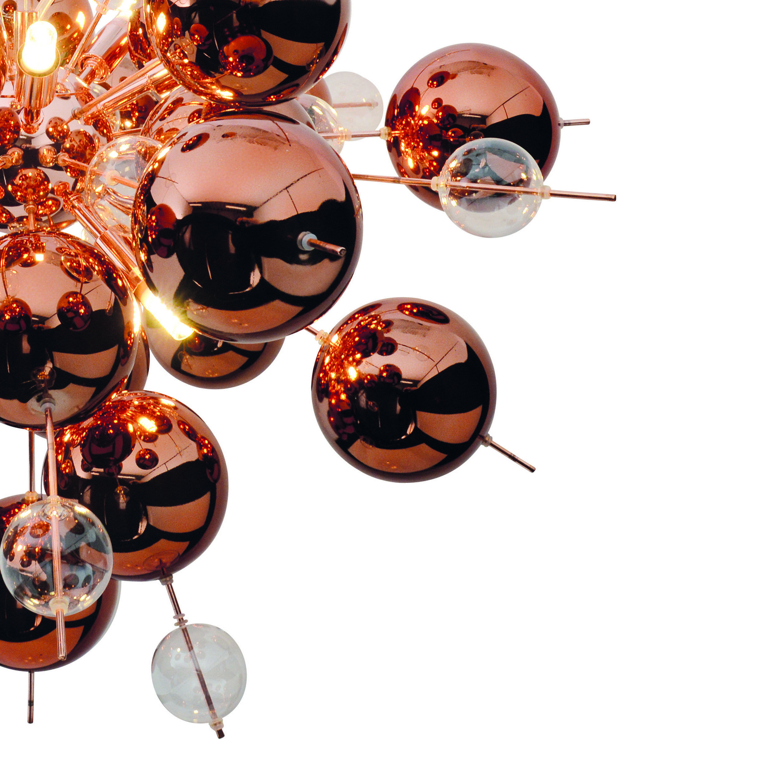 Pendelleuchte "EXPLOSION " kupfer