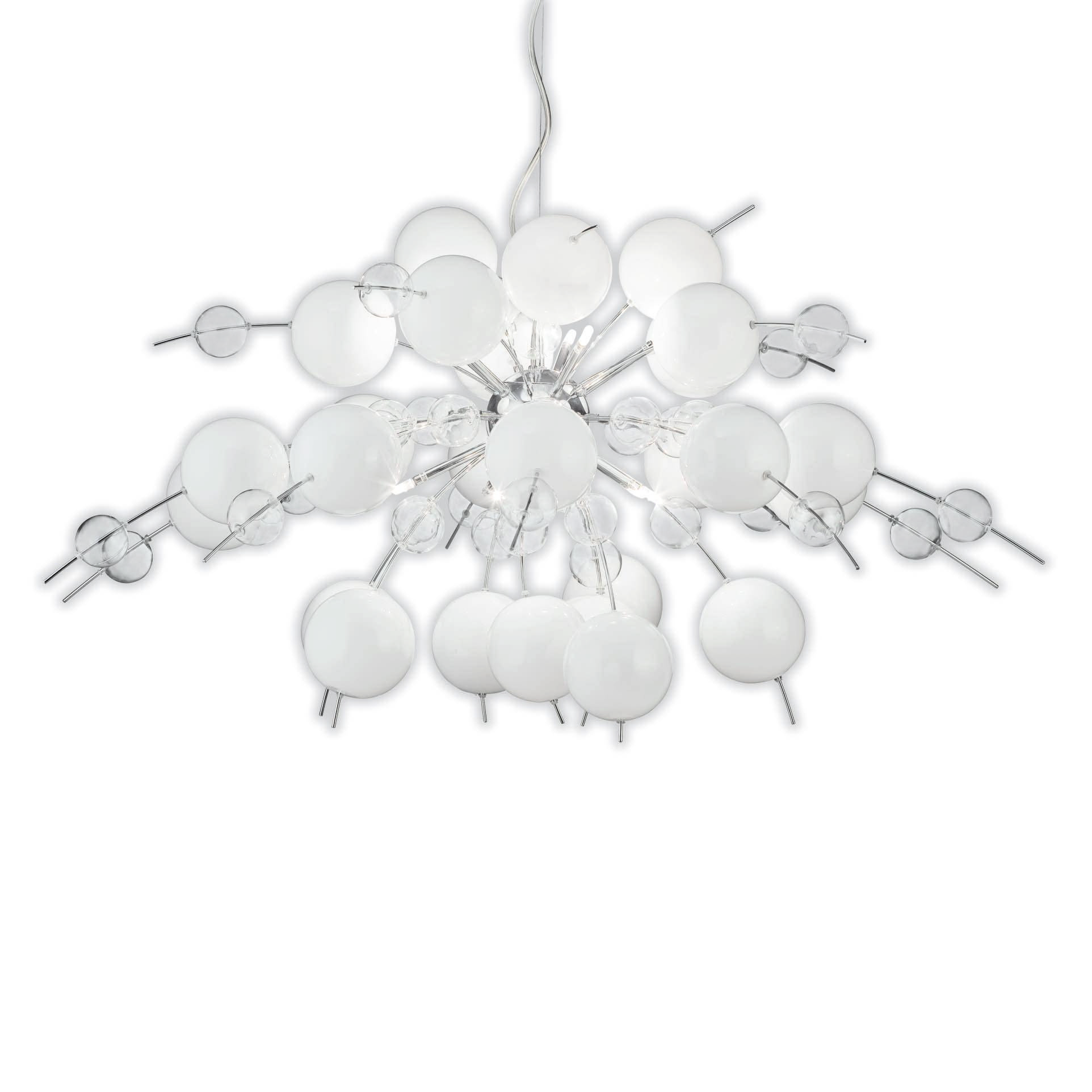 Pendelleuchte "EXPLOSION" weiß