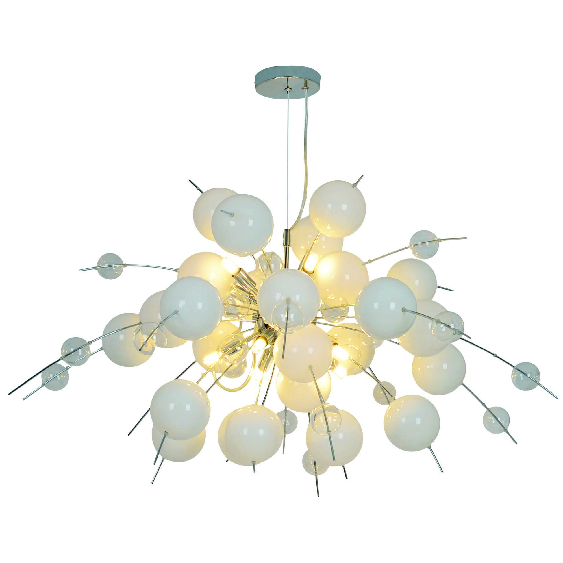 Pendelleuchte "EXPLOSION" weiß