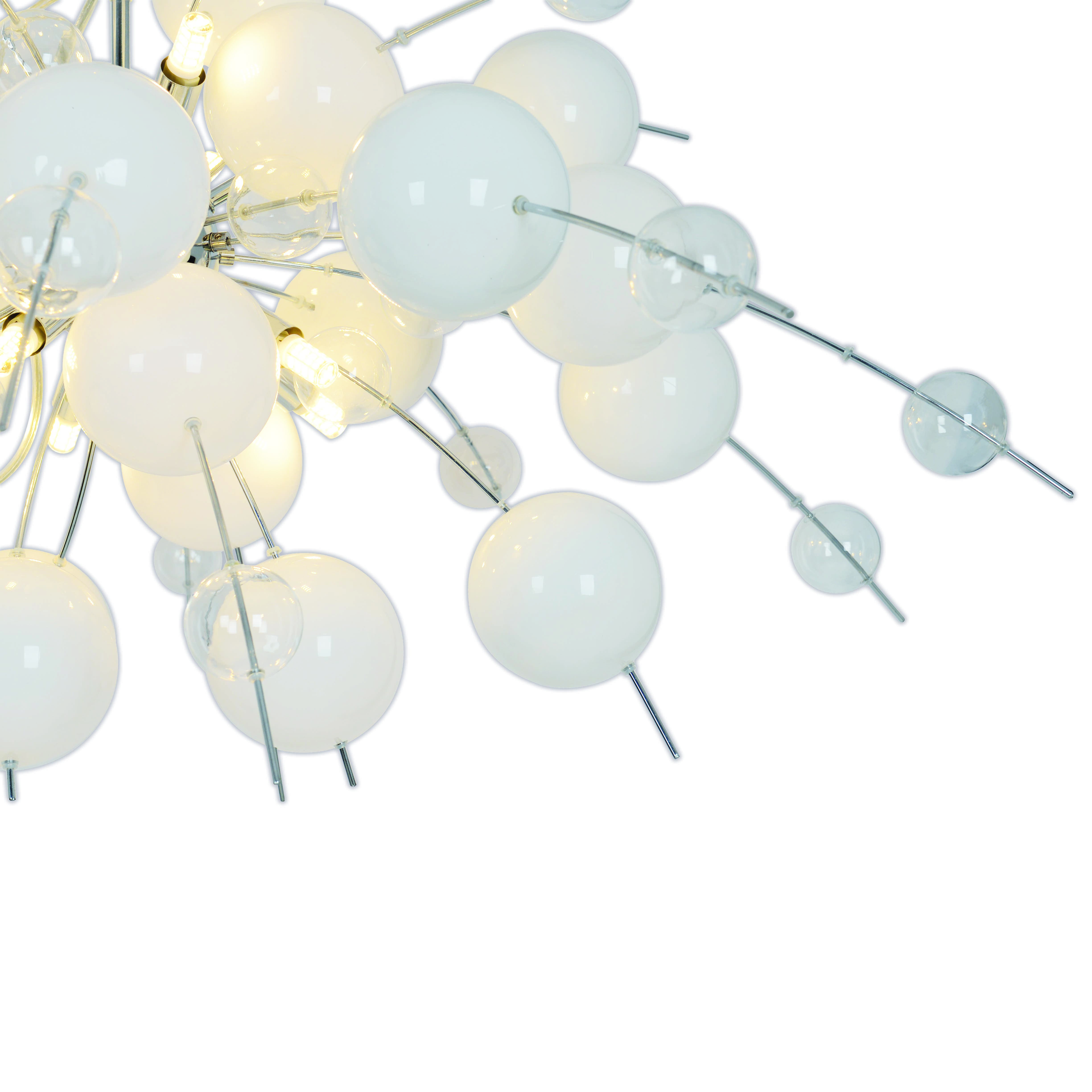 Pendelleuchte "EXPLOSION" weiß