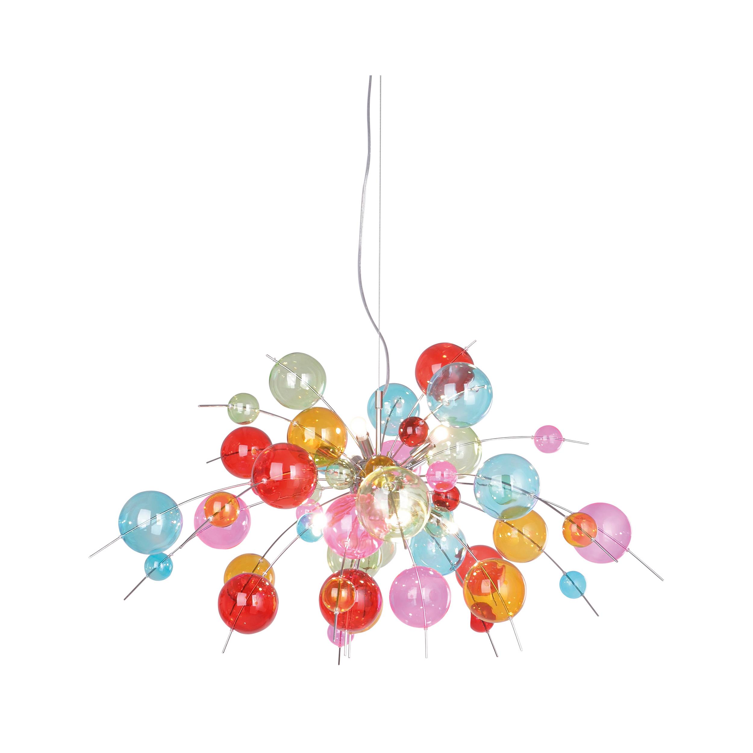 Pendelleuchte "EXPLOSION" bunt