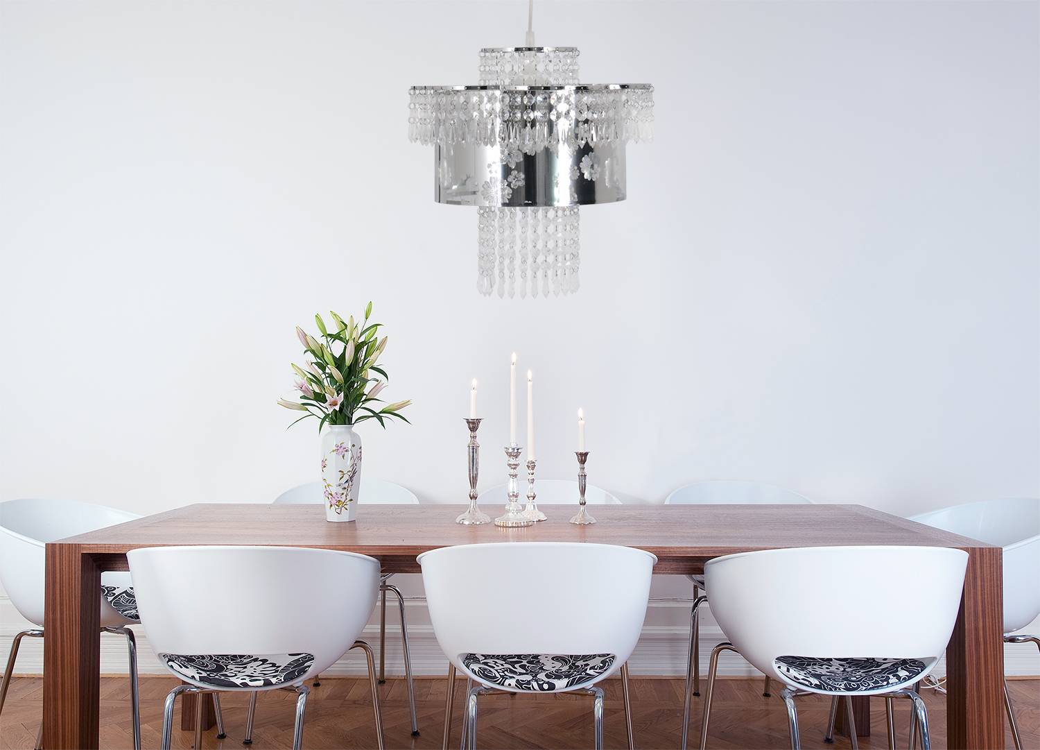 Acryl Pendelleuchte "FANCY" d:32cm