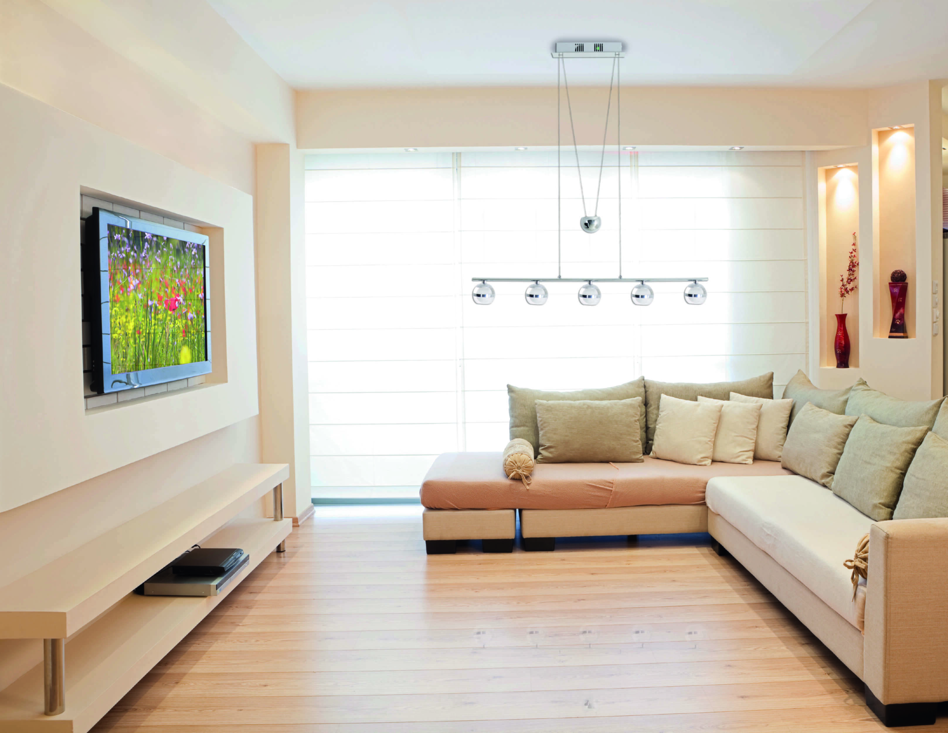 LED Gegenzug-Pendelleuchte "SPHERE"