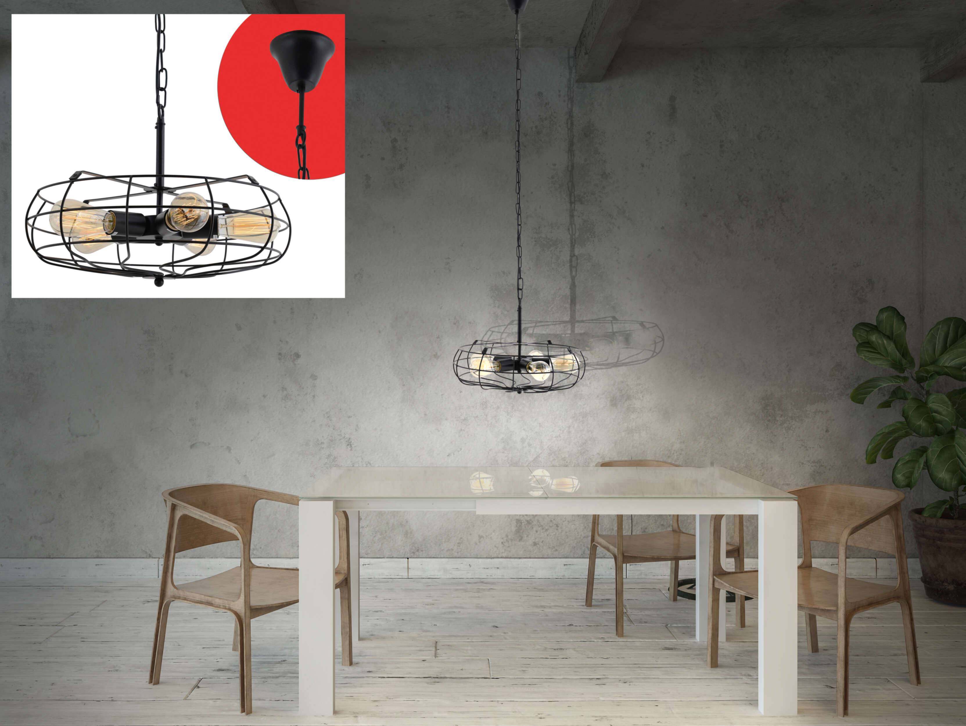 Metall Pendelleuchte "Alex"