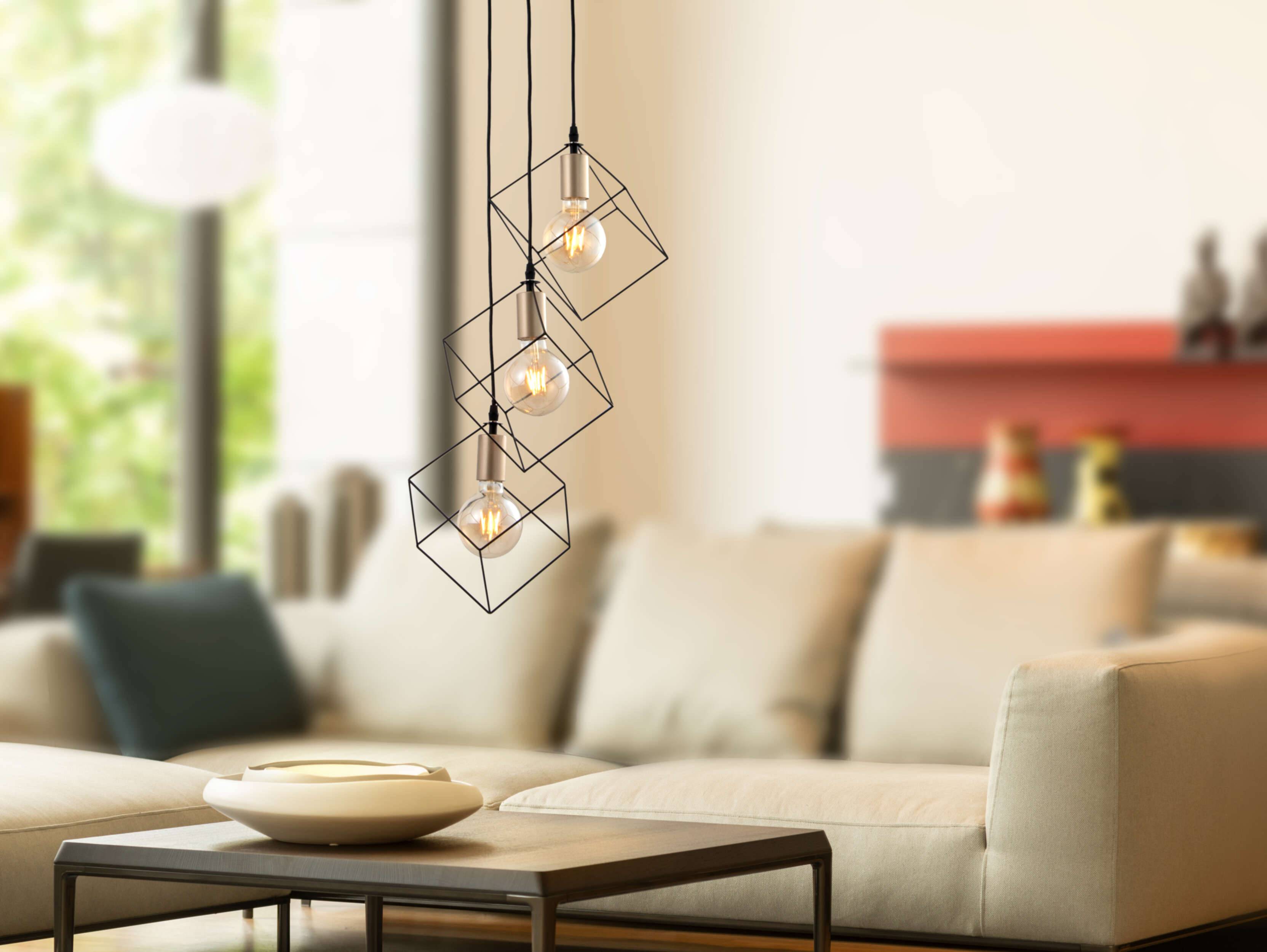 3 flg. Pendelleuchte "CANTO"