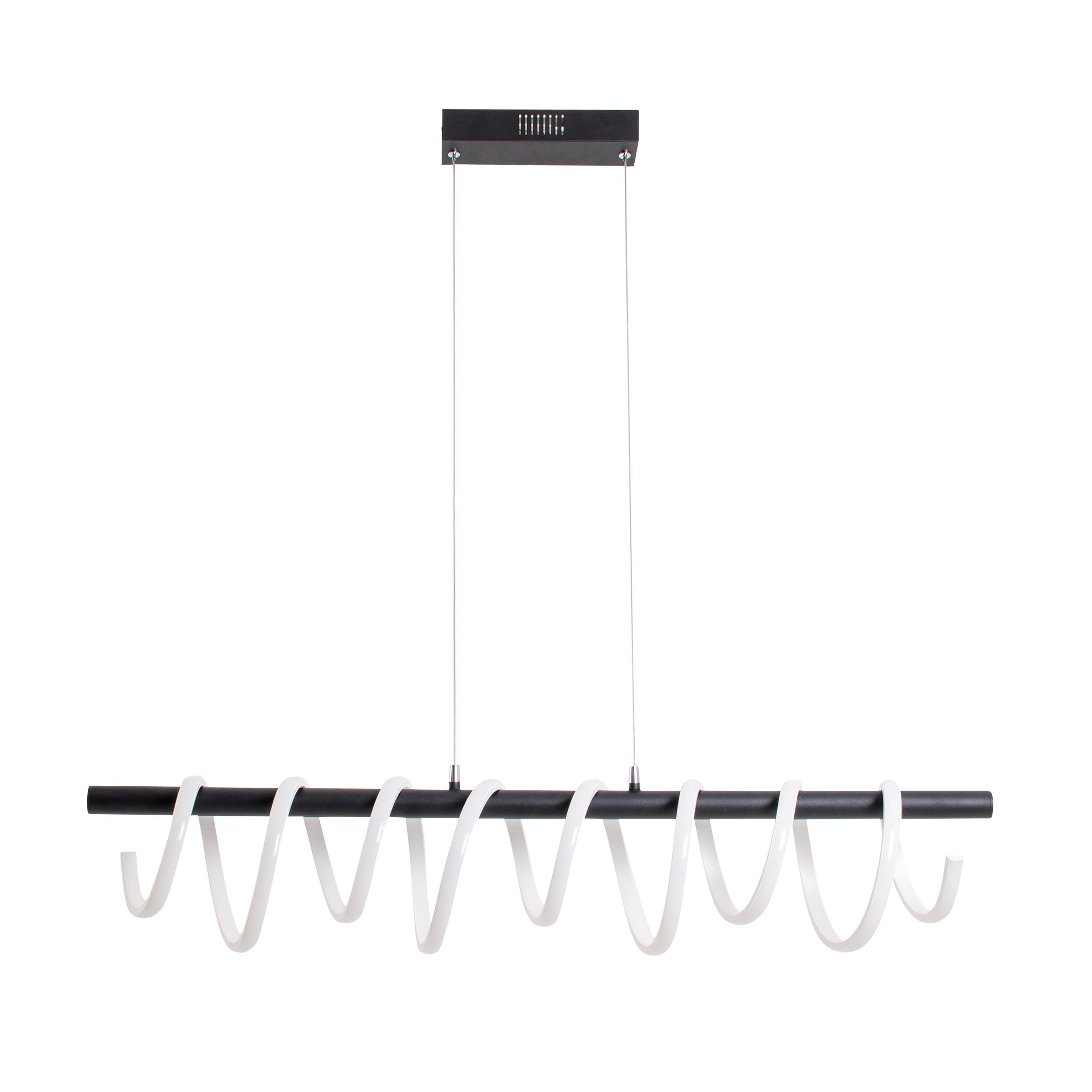 LED Pendelleuchte "BELLEZA" schwarz