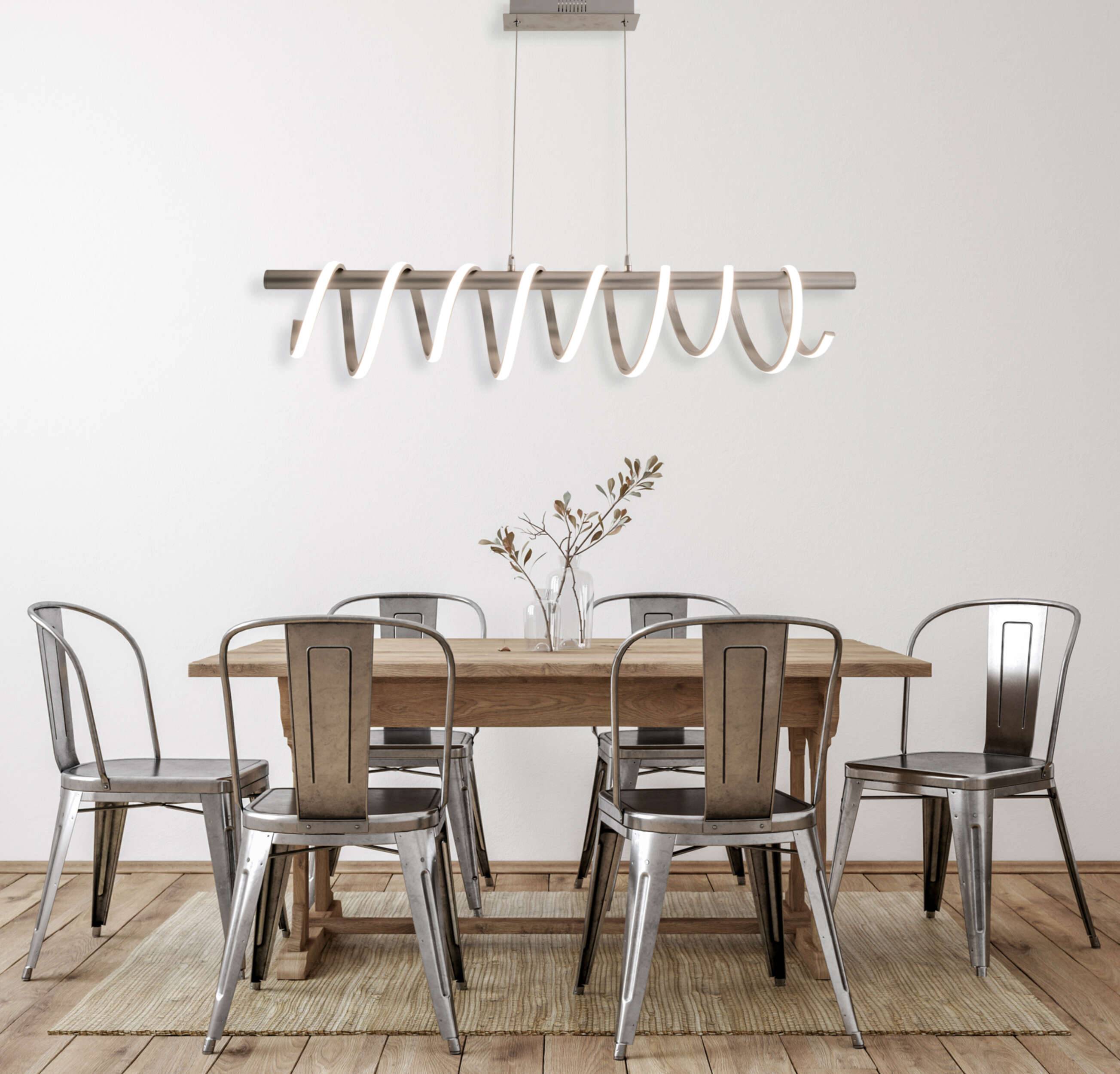 LED Pendelleuchte "BELLEZA" bronze