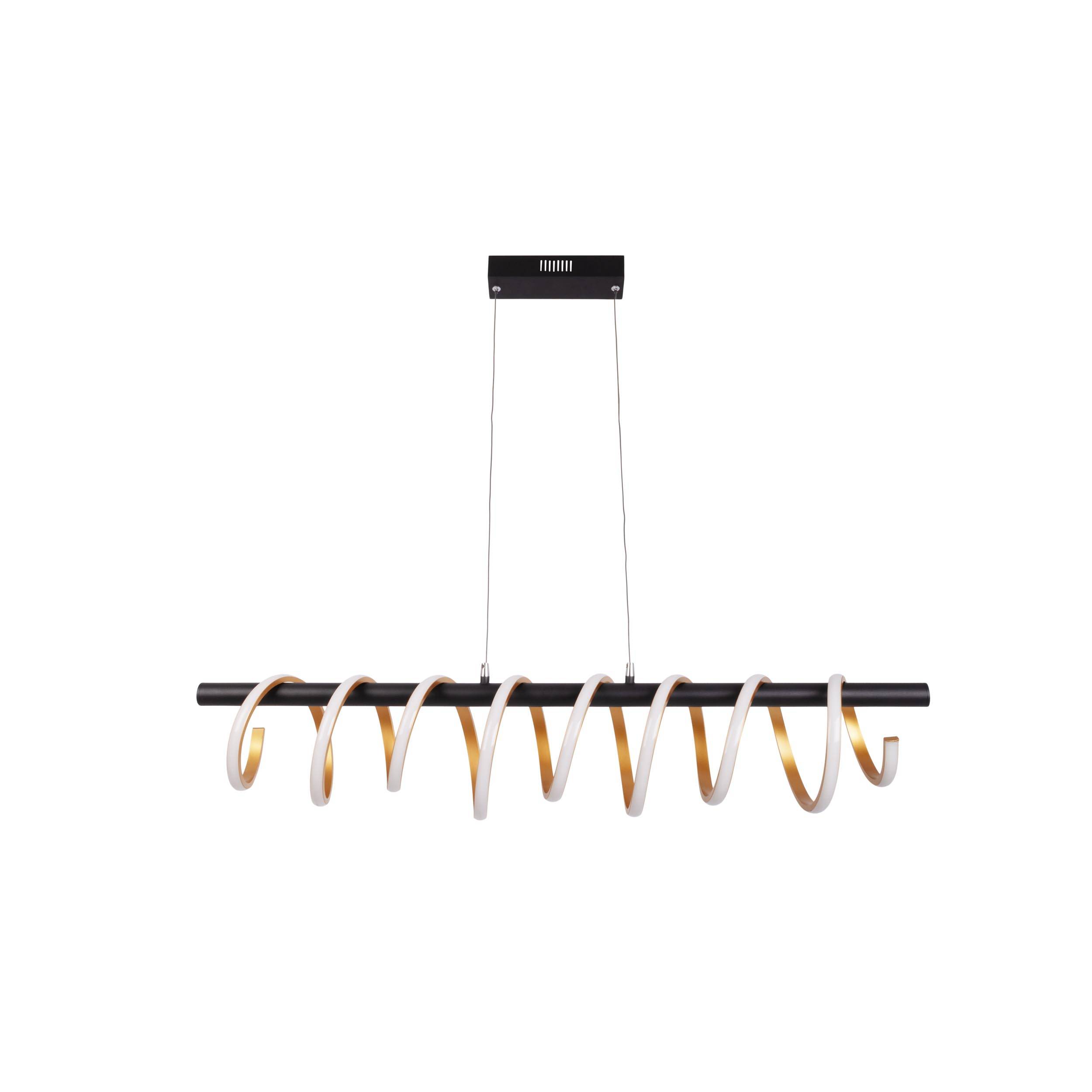 LED Pendelleuchte "BELLEZA" gold