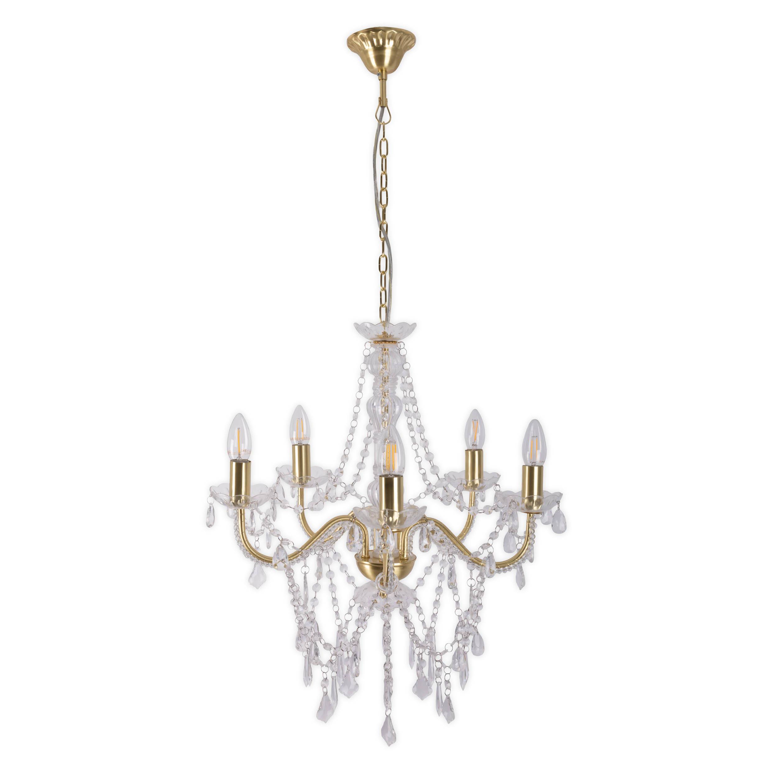 5er Krone "CECILIA" D: 52 cm gold