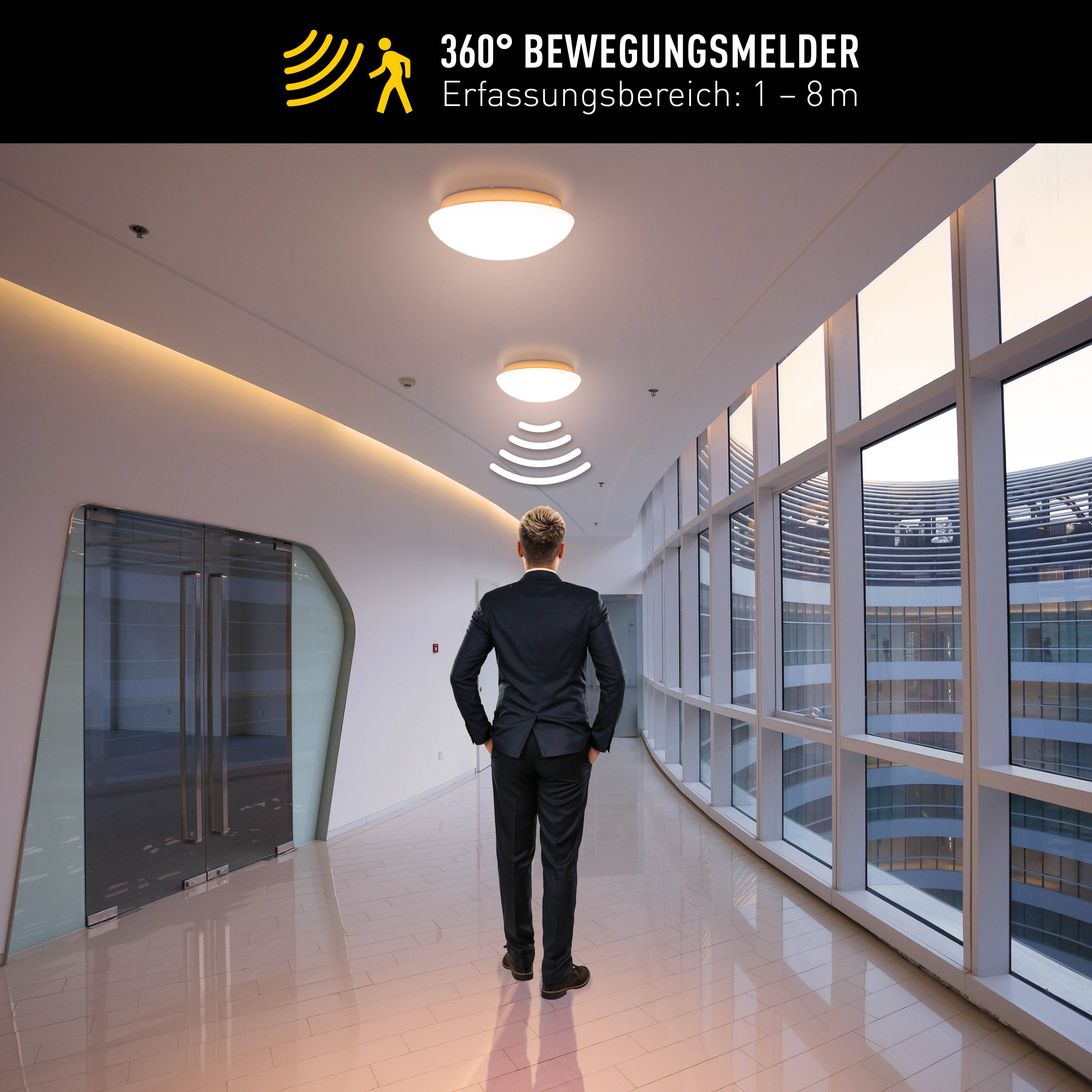 LED Deckenleuchte mit Sensor "BERGEN"