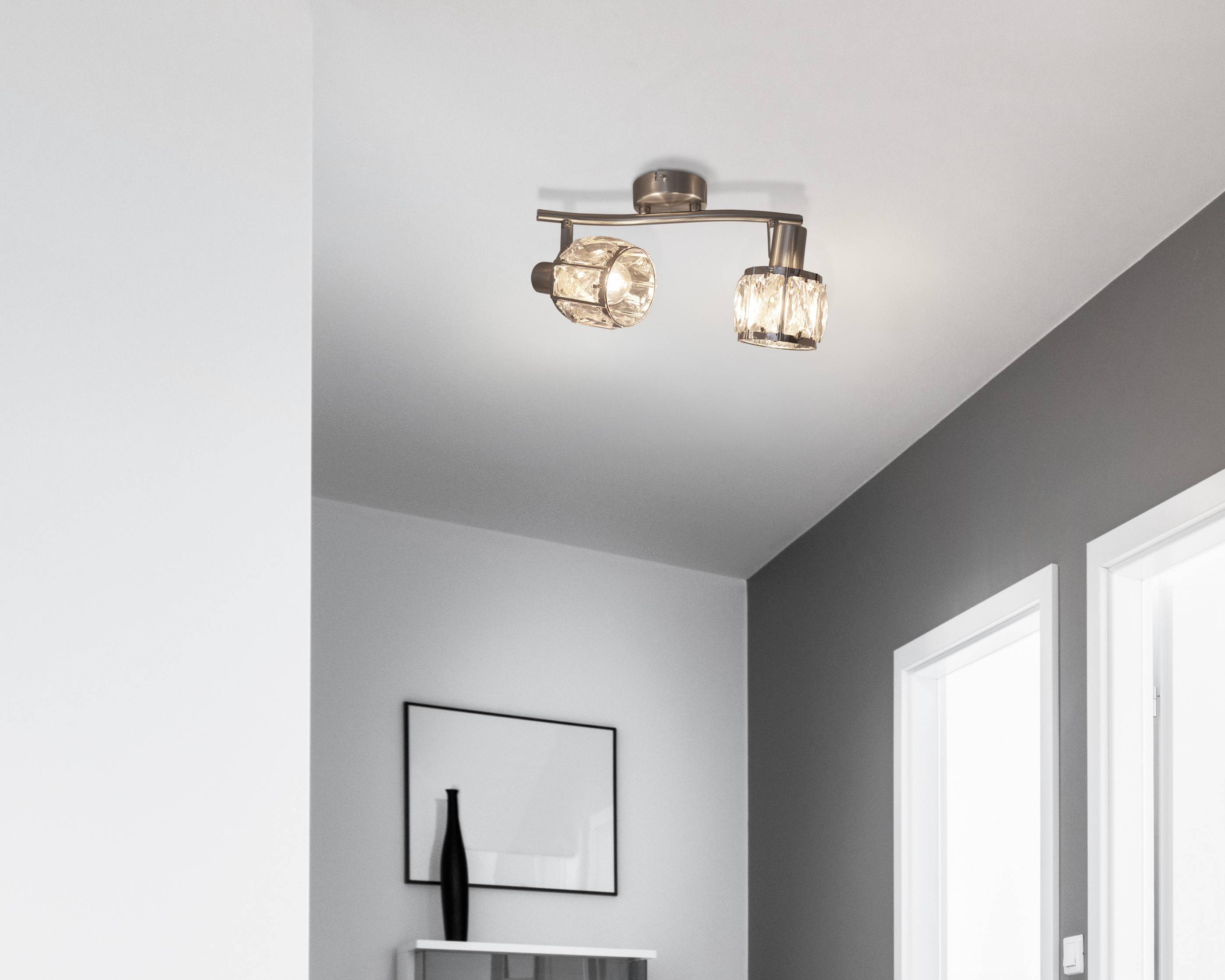 2er-LED-Spot "JOSEFA" E14 Filament