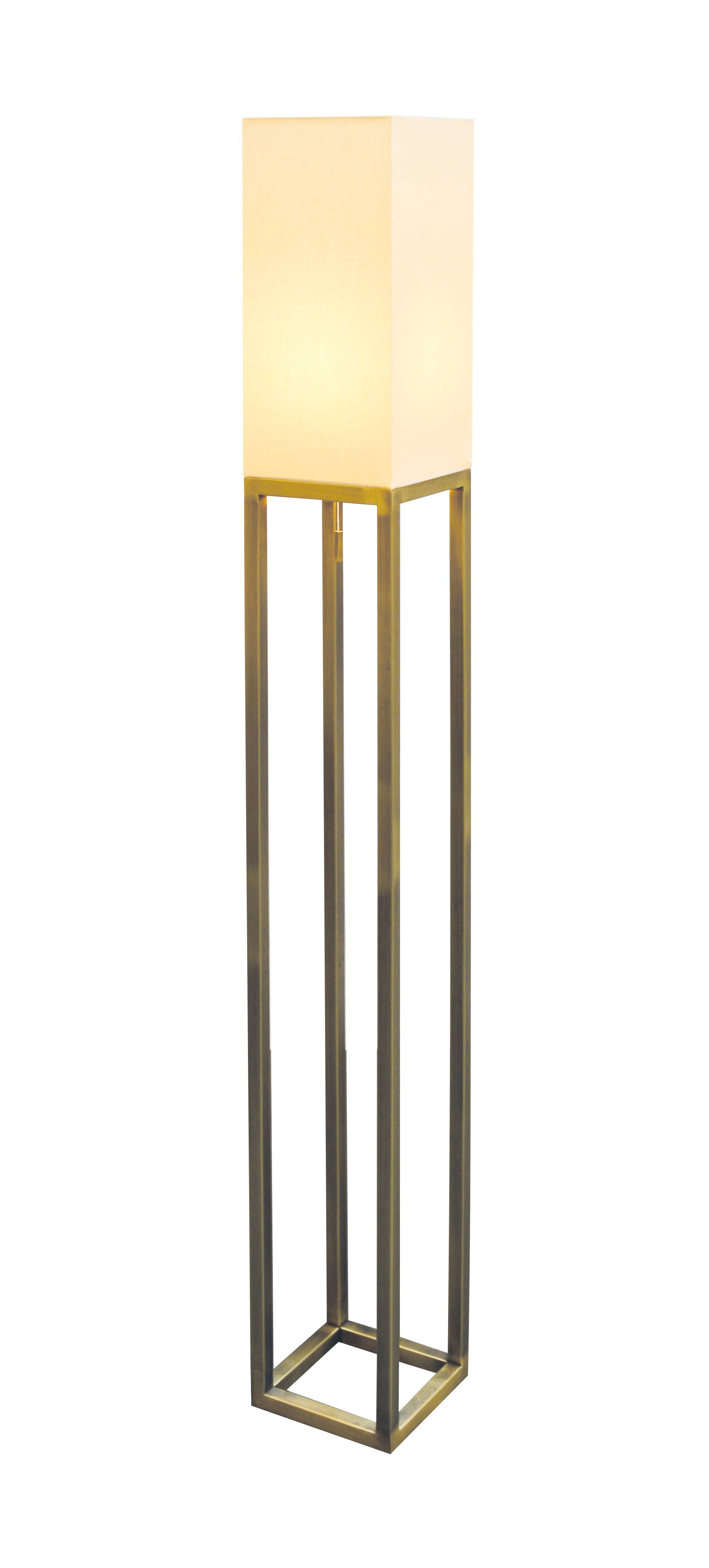 Stehleuchte h: 150cm beige "ALFA"