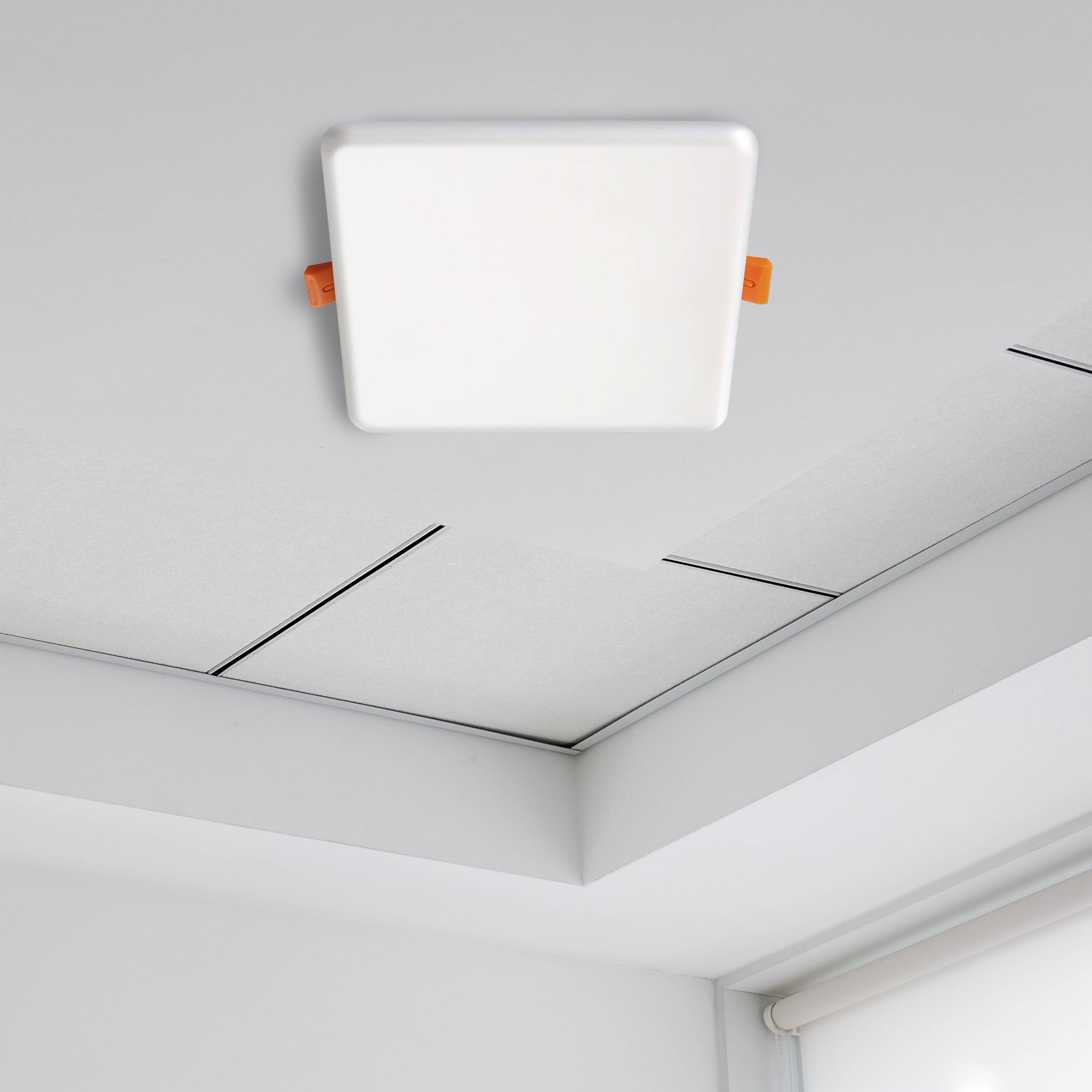 LED Einbauleuchte "SUMA" L/B: 15,5cm dimmbar