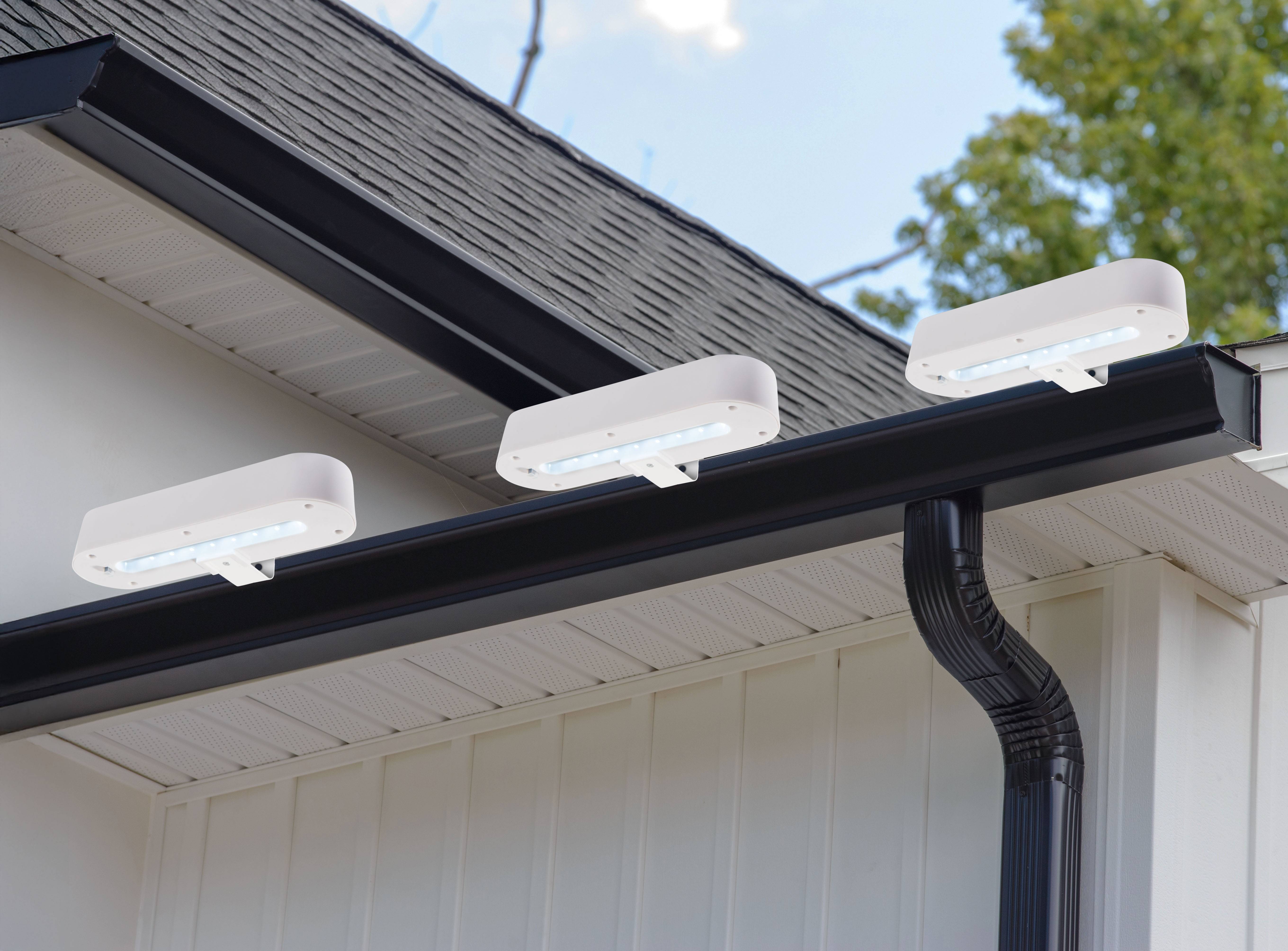 3er-Set LED Solarleuchte "GARDEN LIGHT" weiß