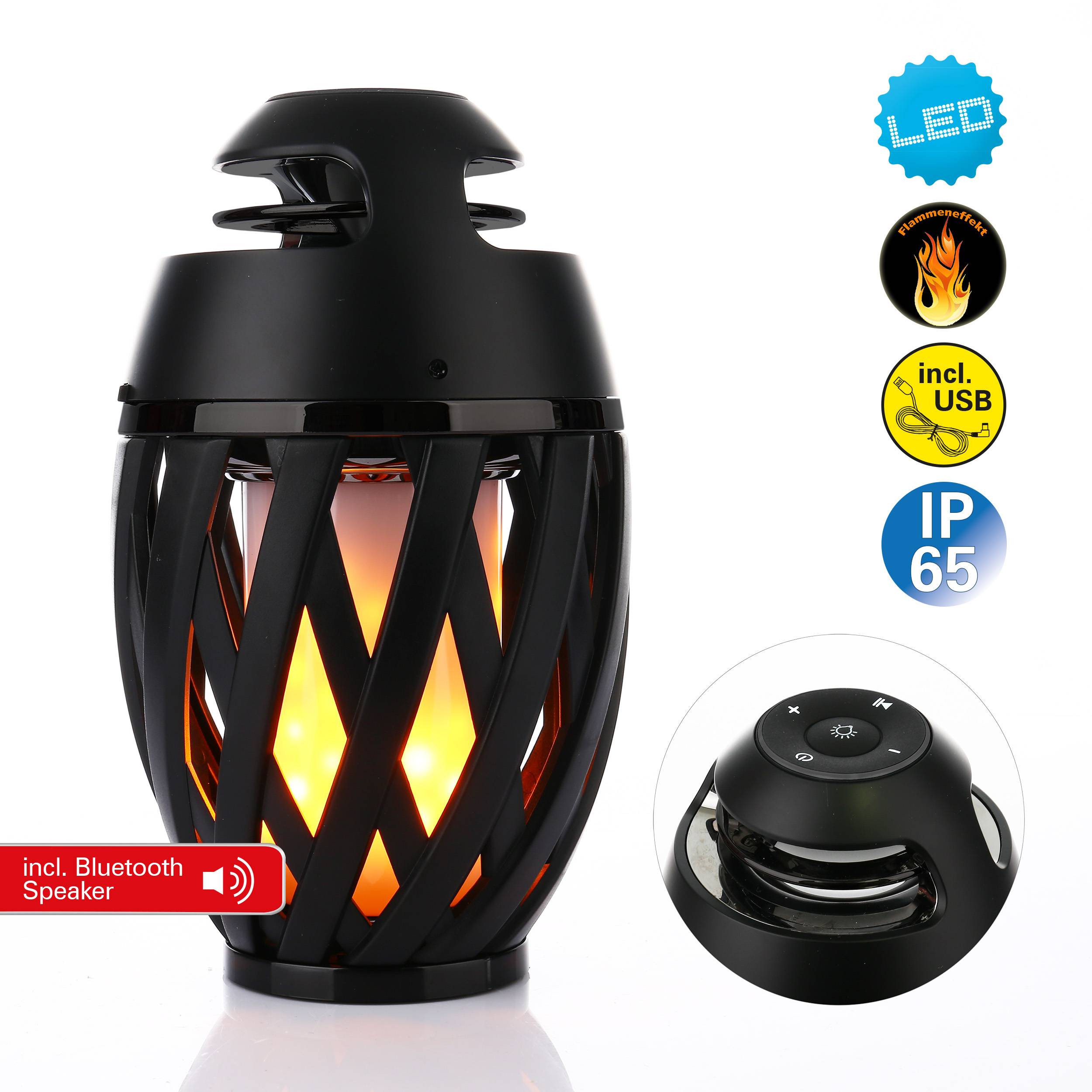 LED-Tischleuchte "MONA" mit BT-Speaker