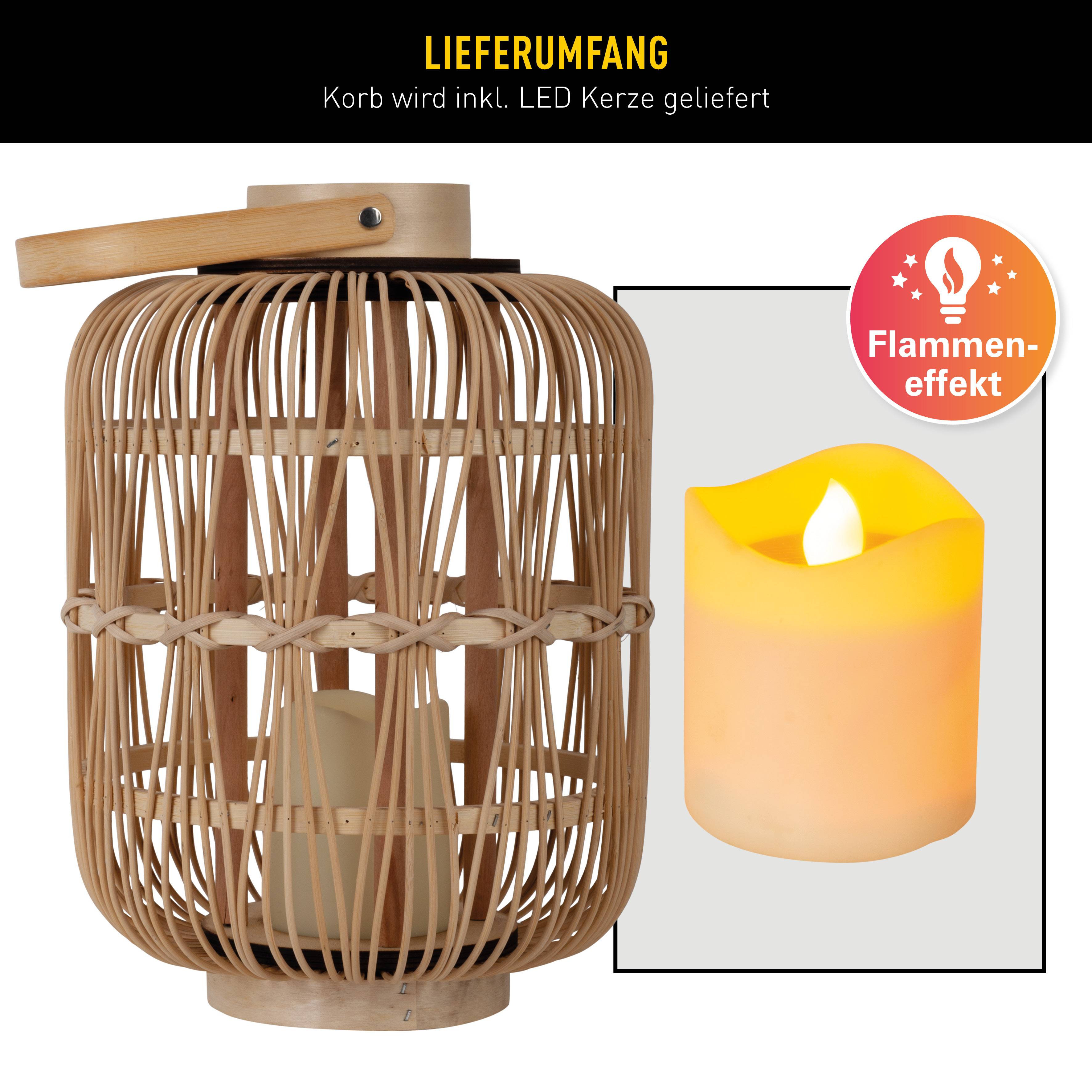 LED Dekoleuchte "KORBINIAN" H: 42,5 cm