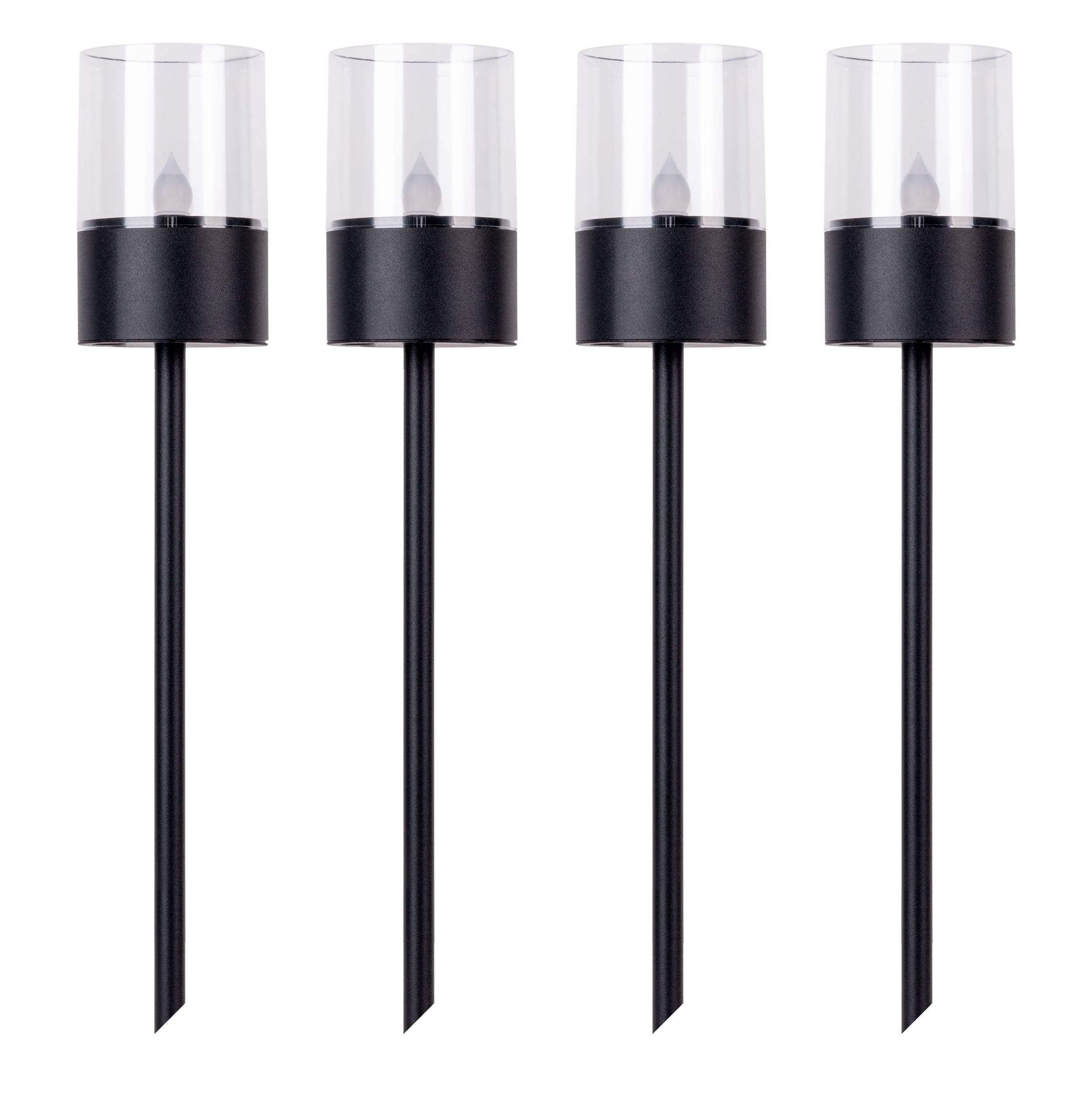 4er Set Solar-/Dekoerdspieß