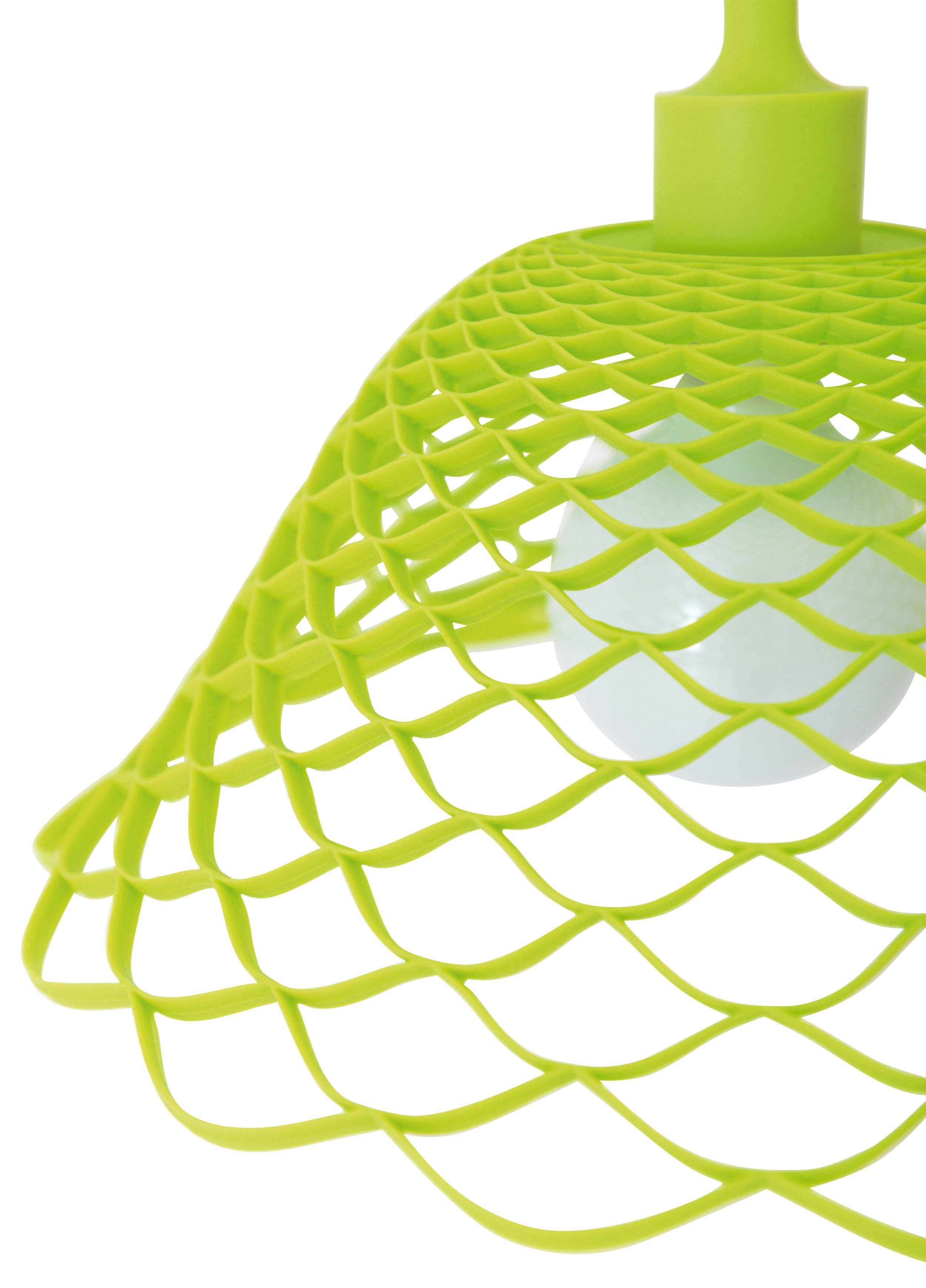 Silikon-Pendelleuchte "CERA" in grün