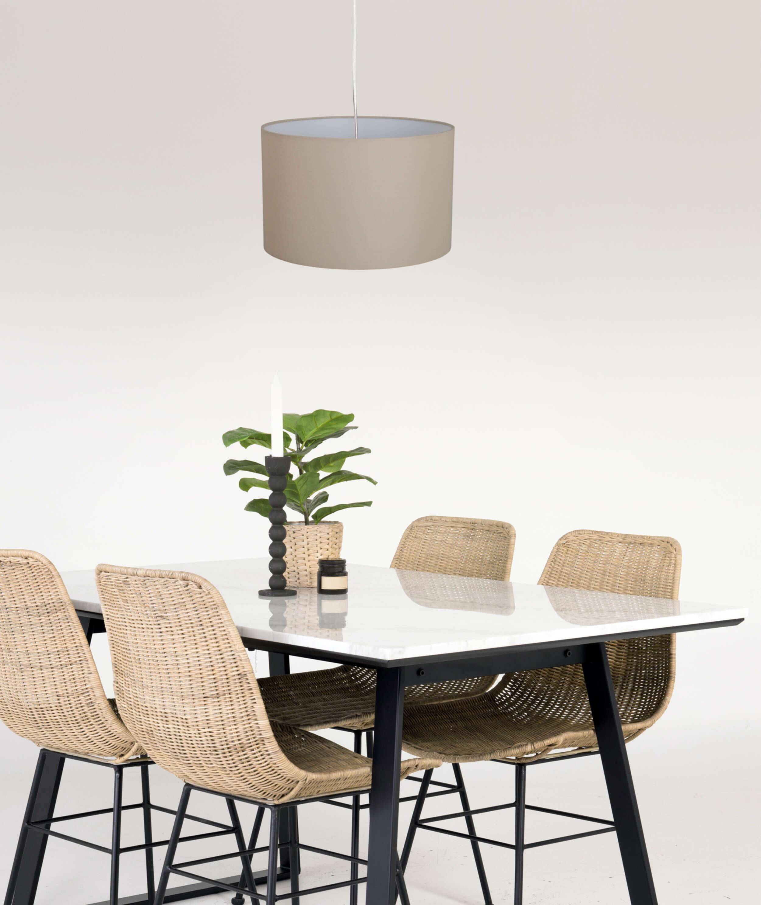 Pendelleuchte "TOM" D: 30cm braun